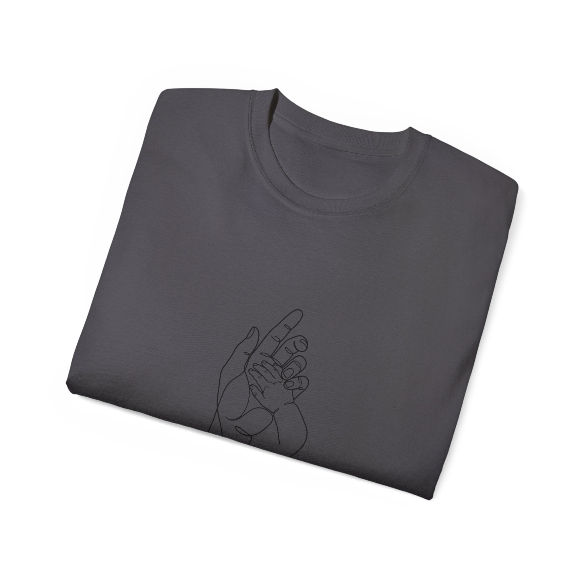 Matching Hands Relaxed Unisex Cotton T‑Shirt