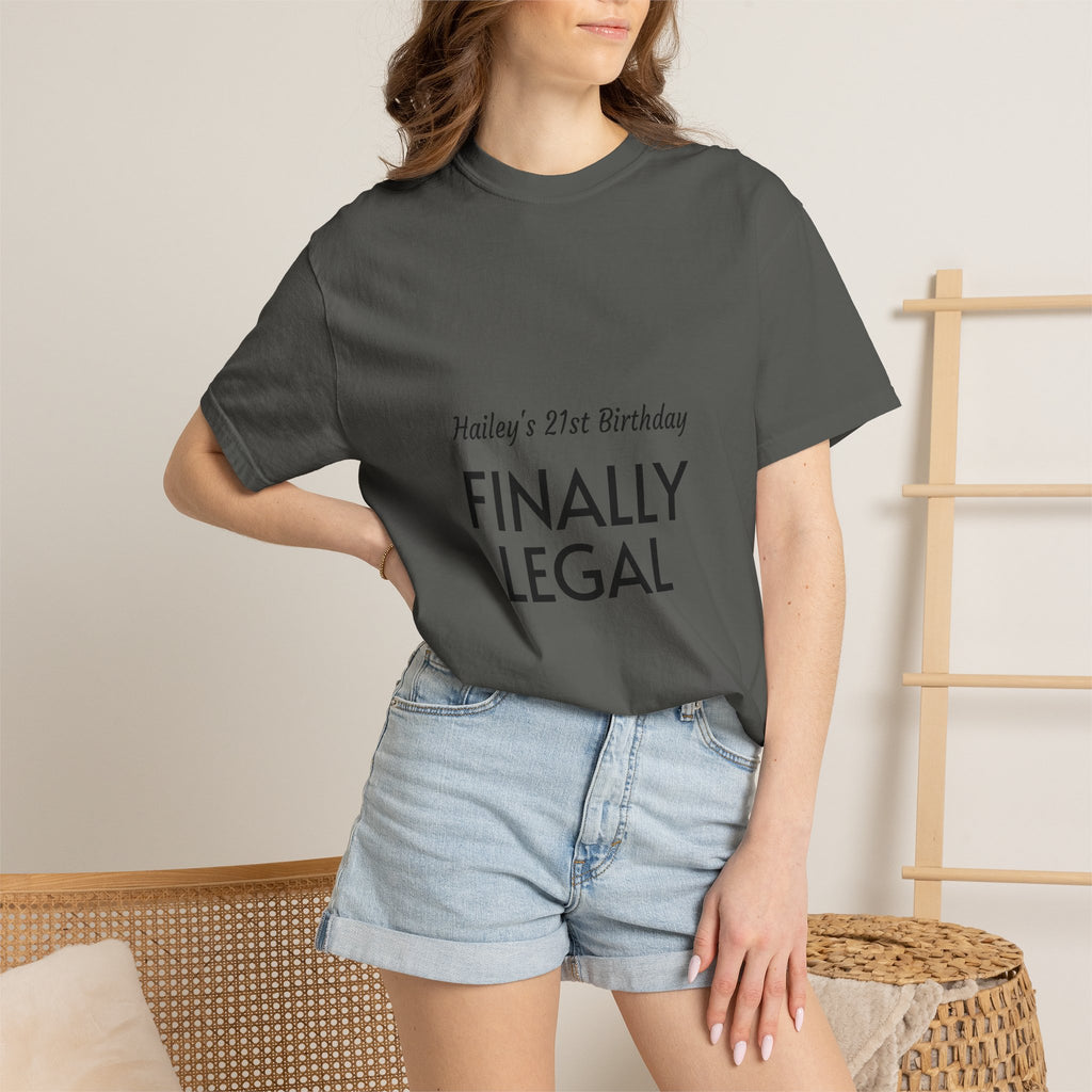Finally Legal 21st Birthday T-Shirt