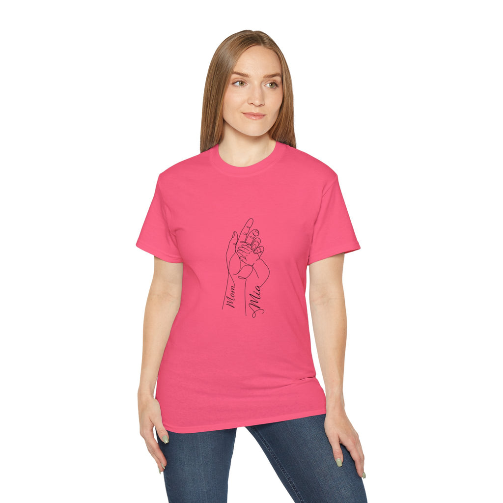 Matching Hands Relaxed Unisex Cotton T‑Shirt