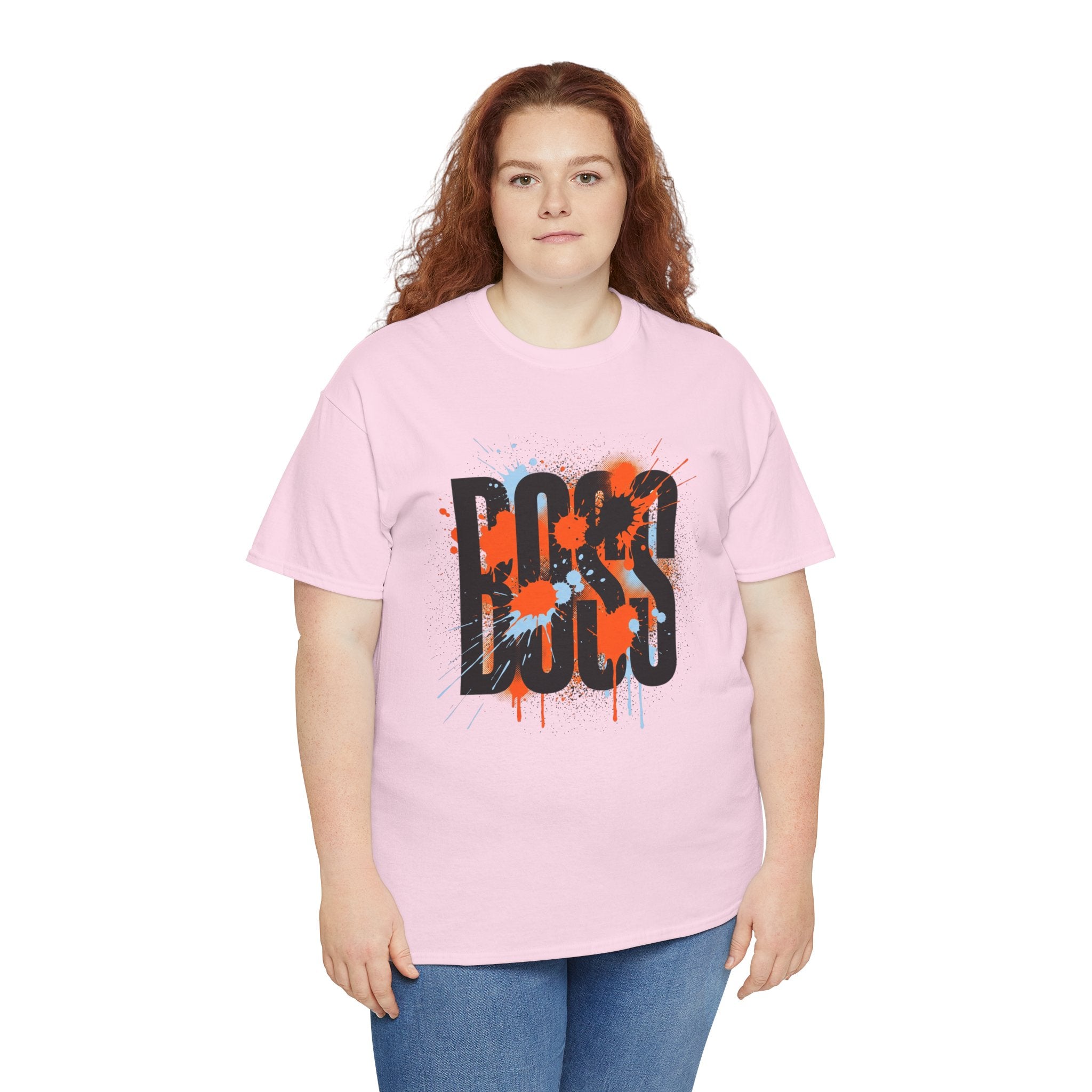 BOSS Graffiti Tee – Street Art Graphic T-Shirt