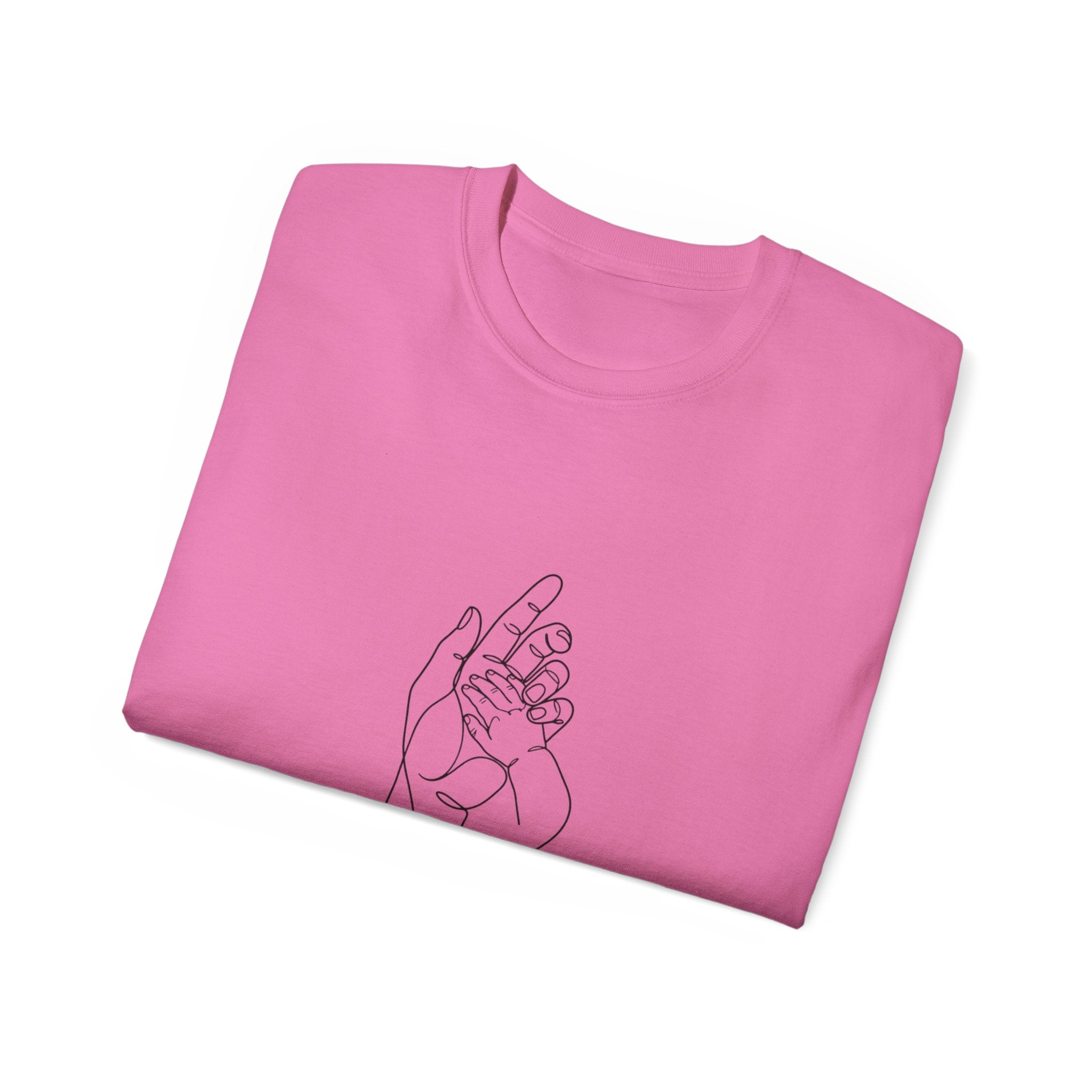 Matching Hands Relaxed Unisex Cotton T‑Shirt