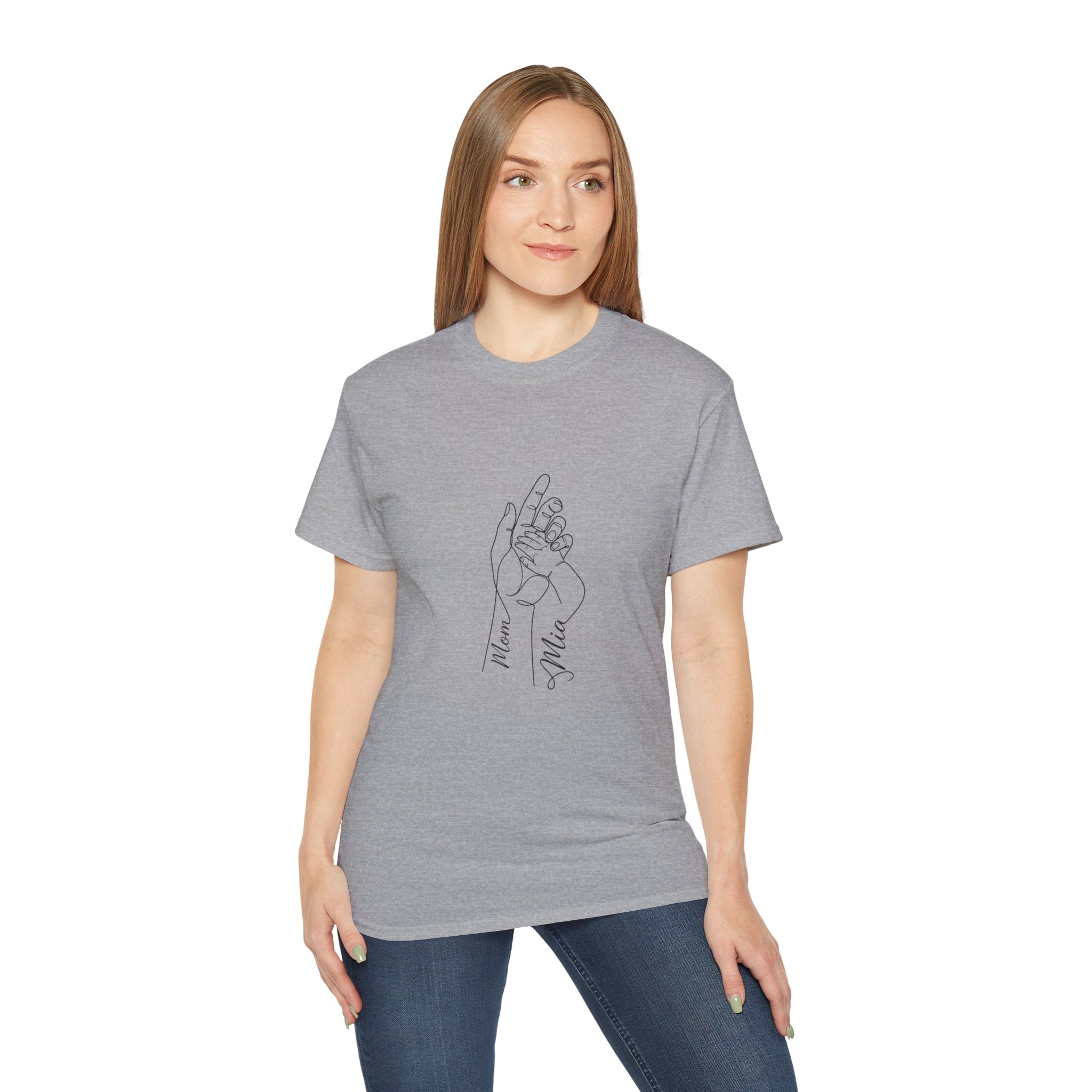 Matching Hands Relaxed Unisex Cotton T‑Shirt