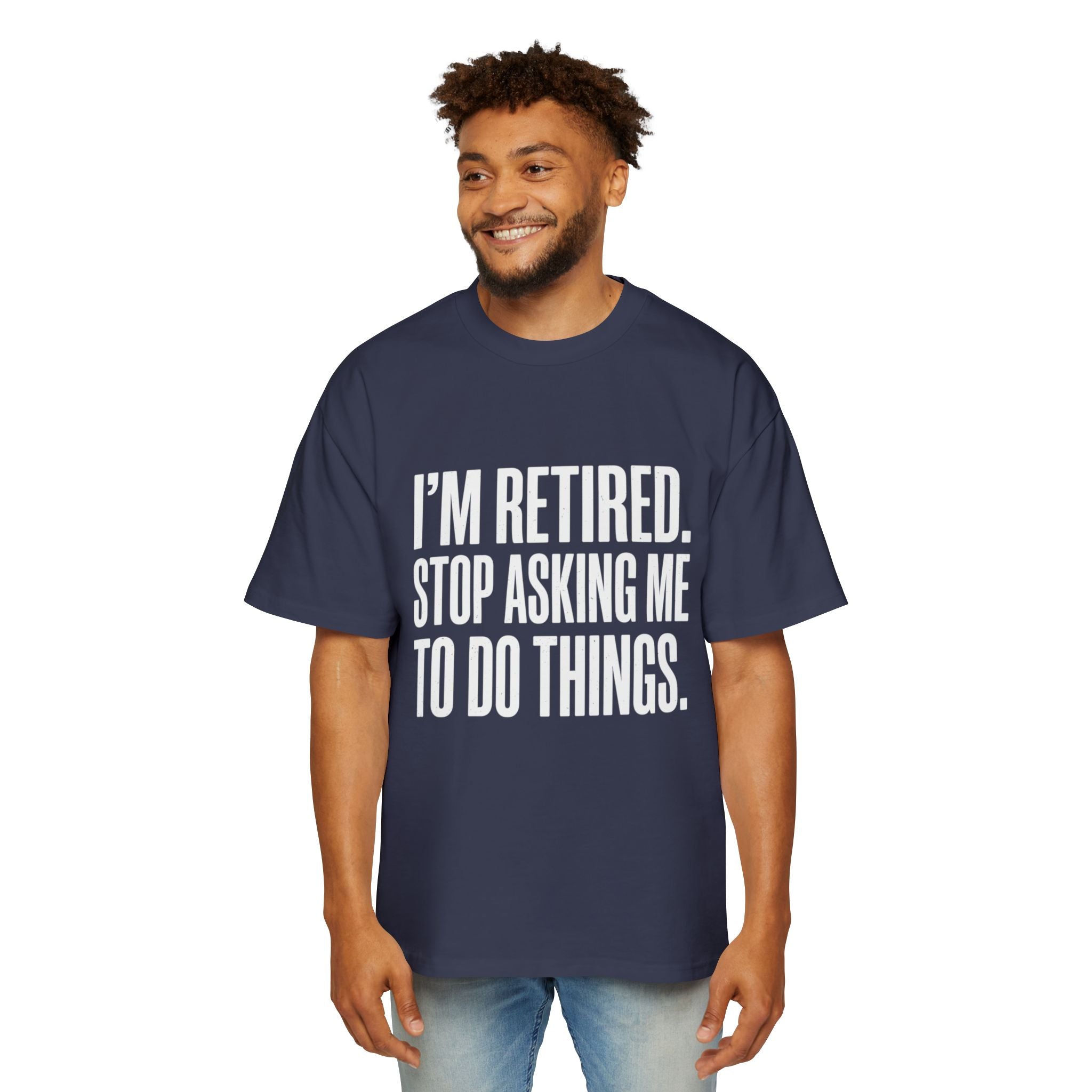 Retired Oversized Cotton T-Shirt