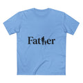 Father Tee — Silhouette Dad & Child Graphic Shirt
