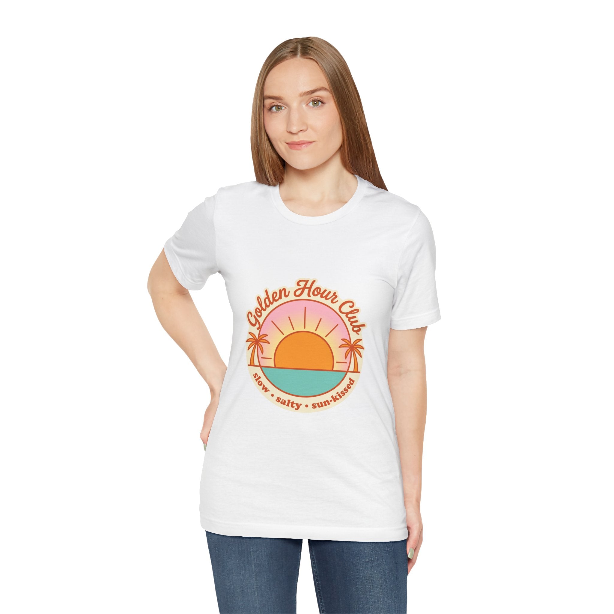 Golden Hour Club Tee | summer aesthetic, coastal vibes