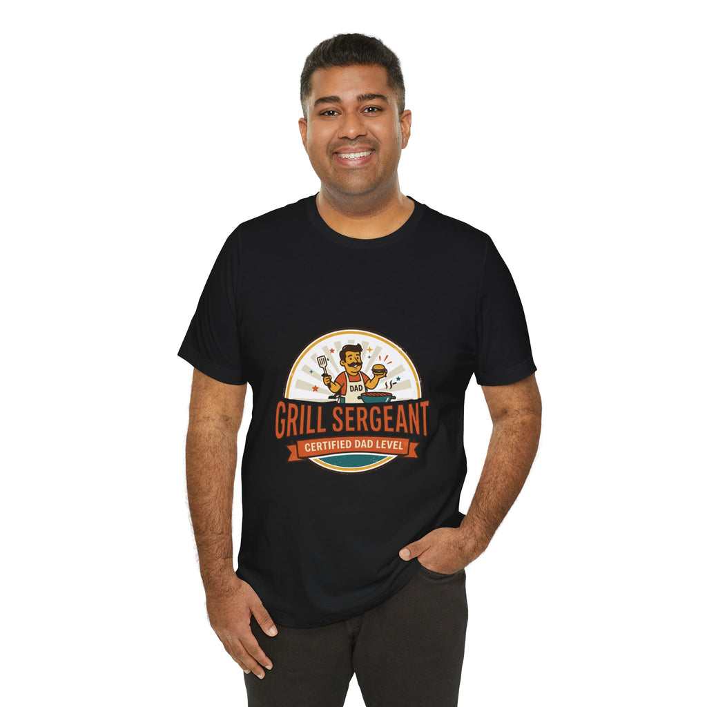 Grill Sergeant T-Shirt | Father’s Day, Retro BBQ Dad Tee
