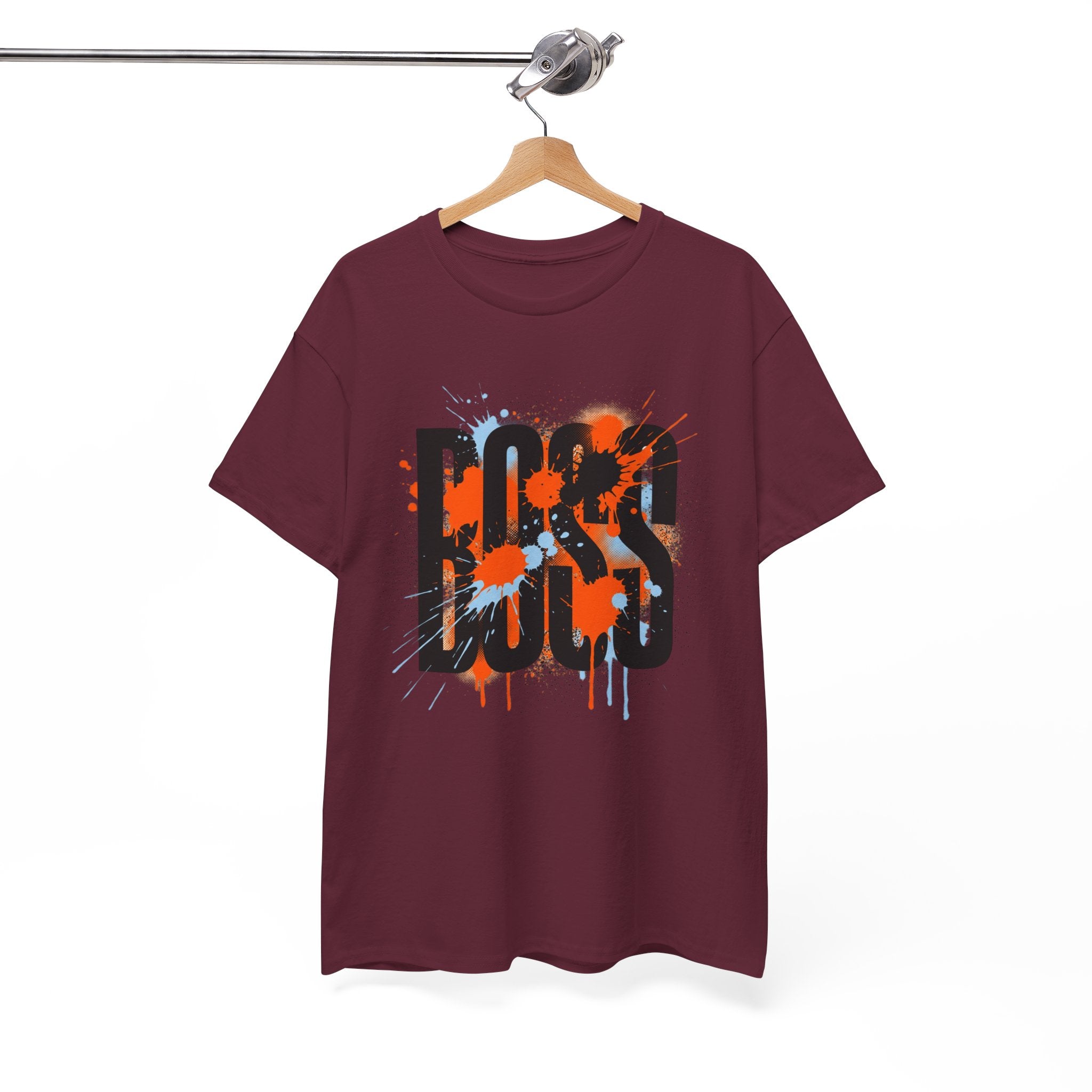 BOSS Graffiti Tee – Street Art Graphic T-Shirt