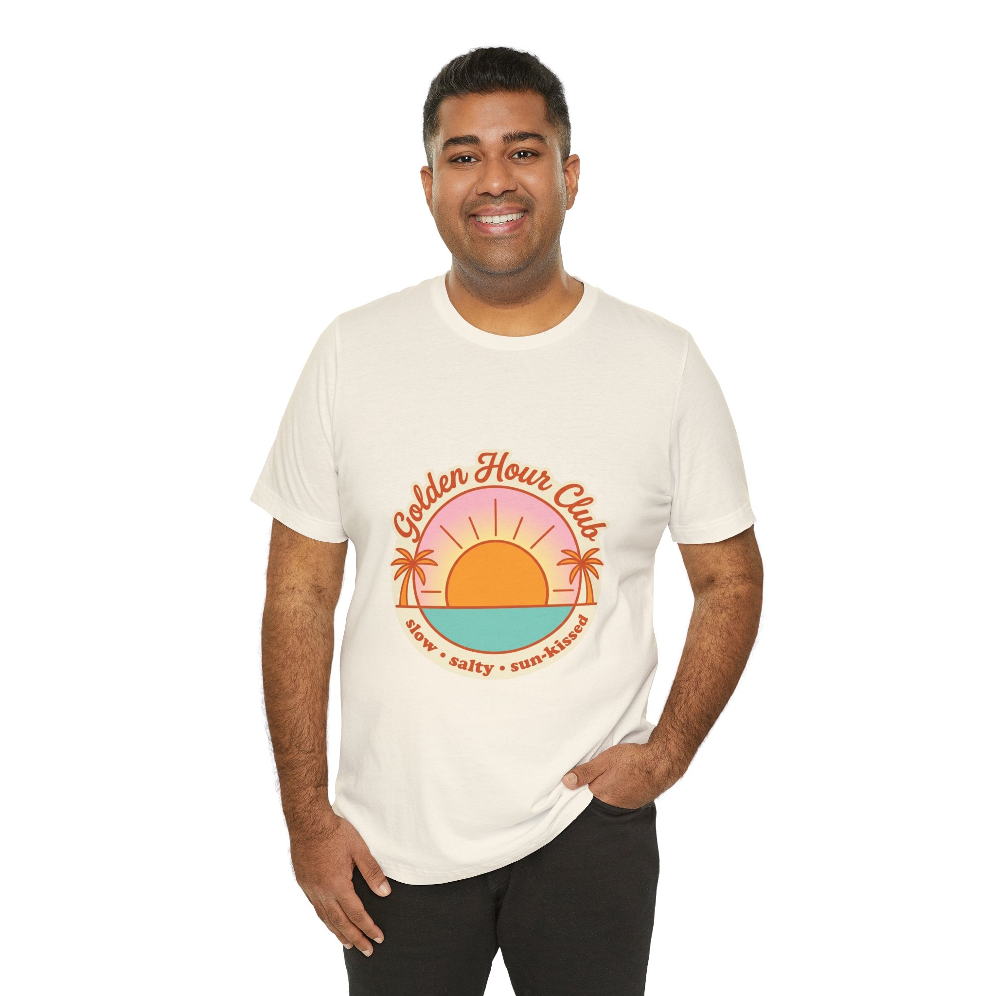 Golden Hour Club Tee | summer aesthetic, coastal vibes