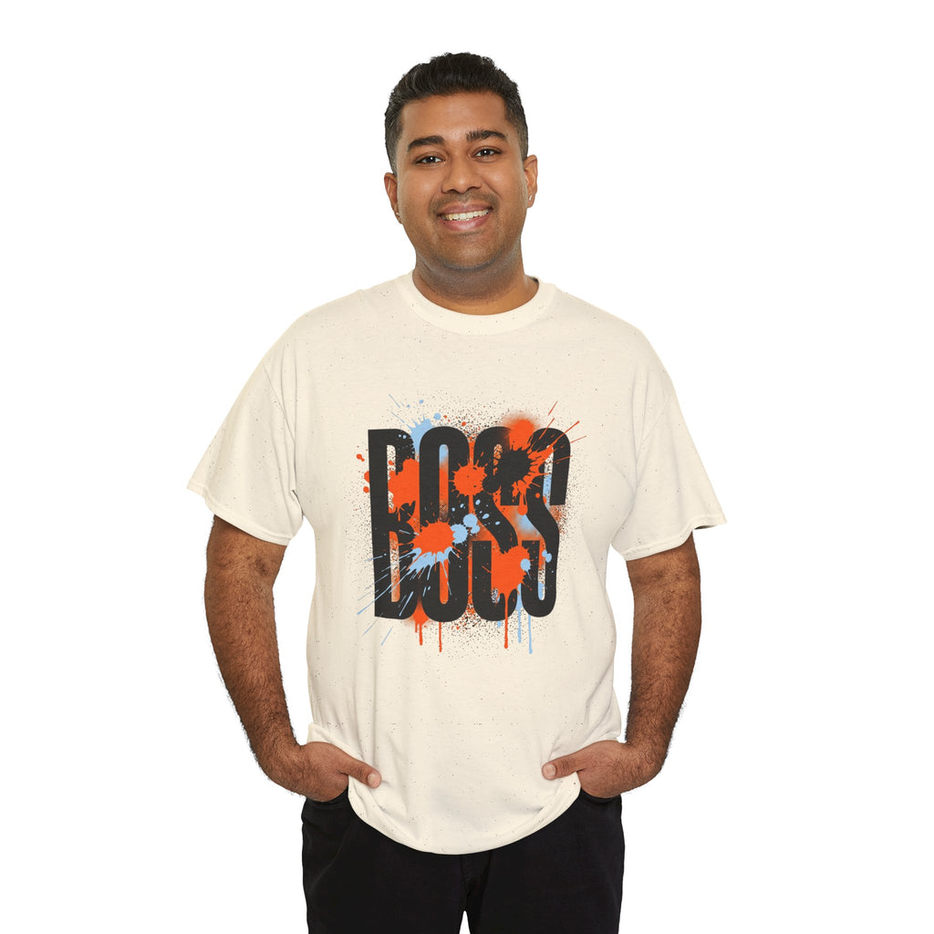 BOSS Graffiti Tee – Street Art Graphic T-Shirt