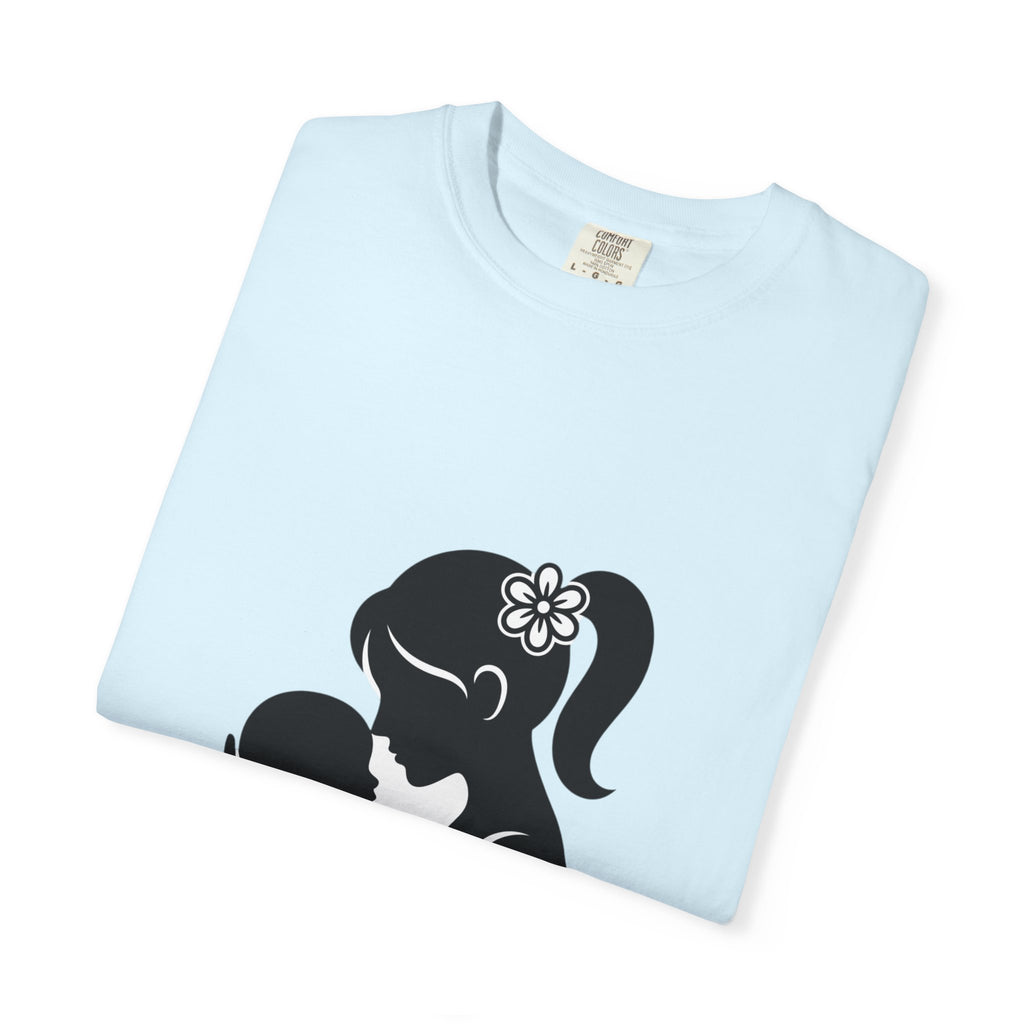 Mom and Baby Silhouette T-Shirt — Nursing & New Mom Gift
