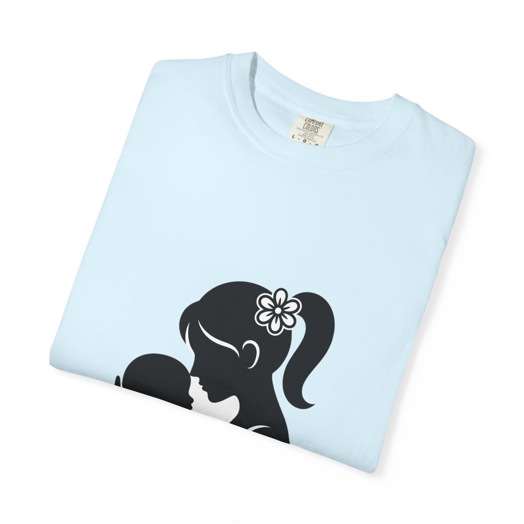 Mom and Baby Silhouette T-Shirt — Nursing & New Mom Gift