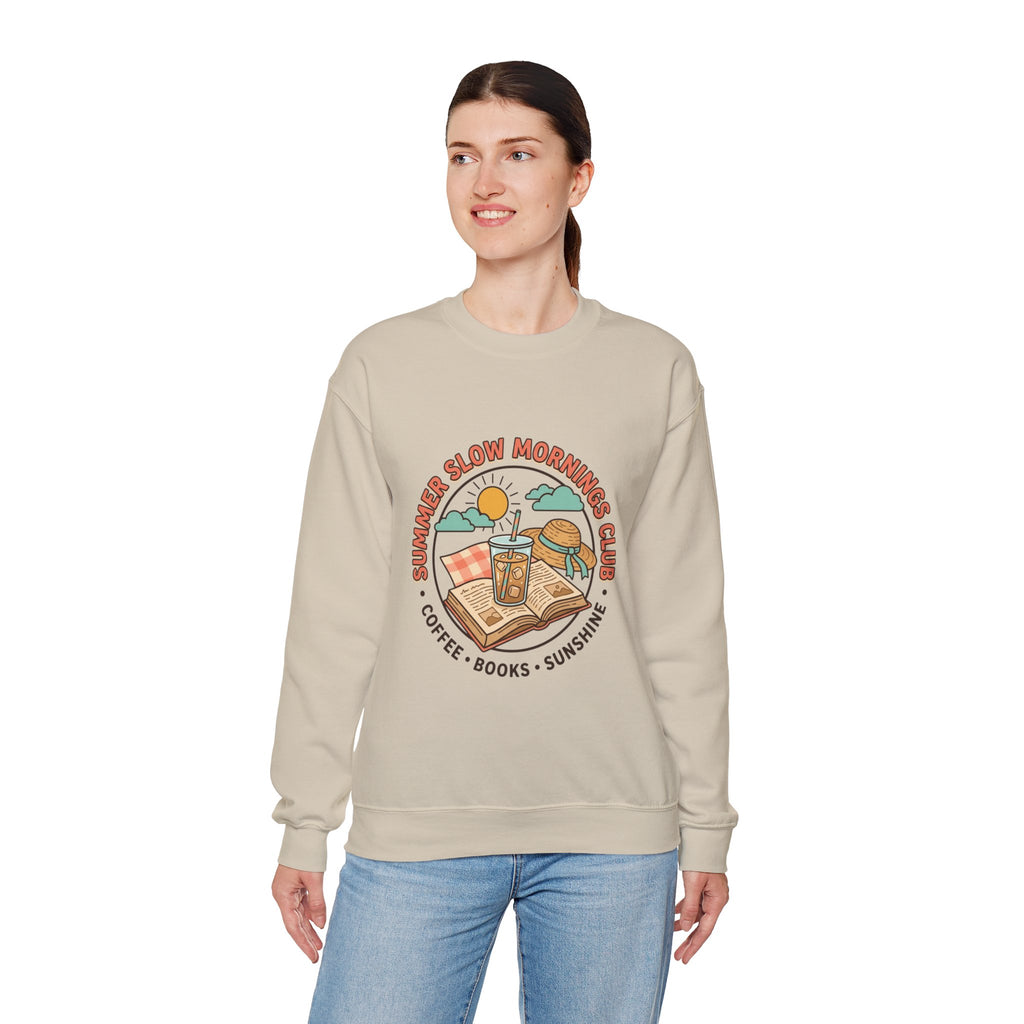 Summer Slow Mornings Crewneck Sweatshirt.