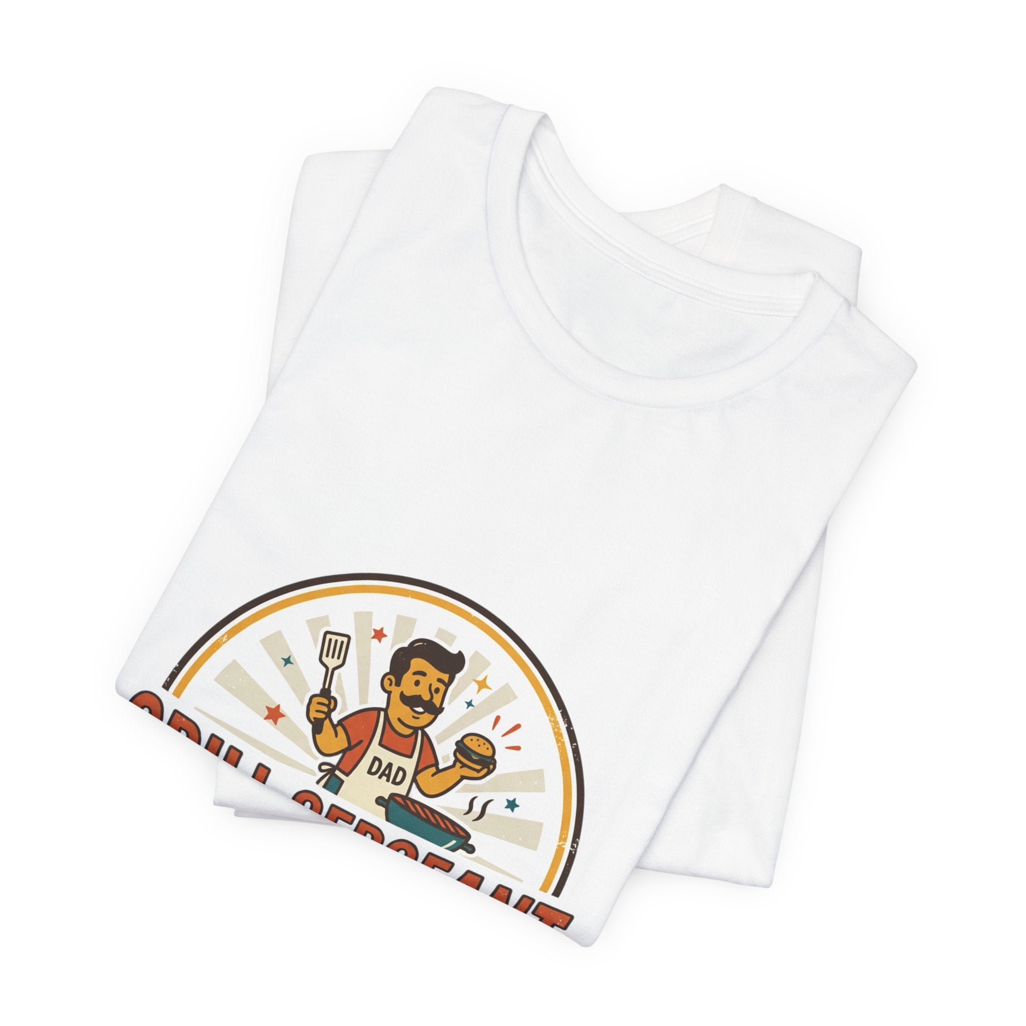 Grill Sergeant T-Shirt | Father’s Day, Retro BBQ Dad Tee