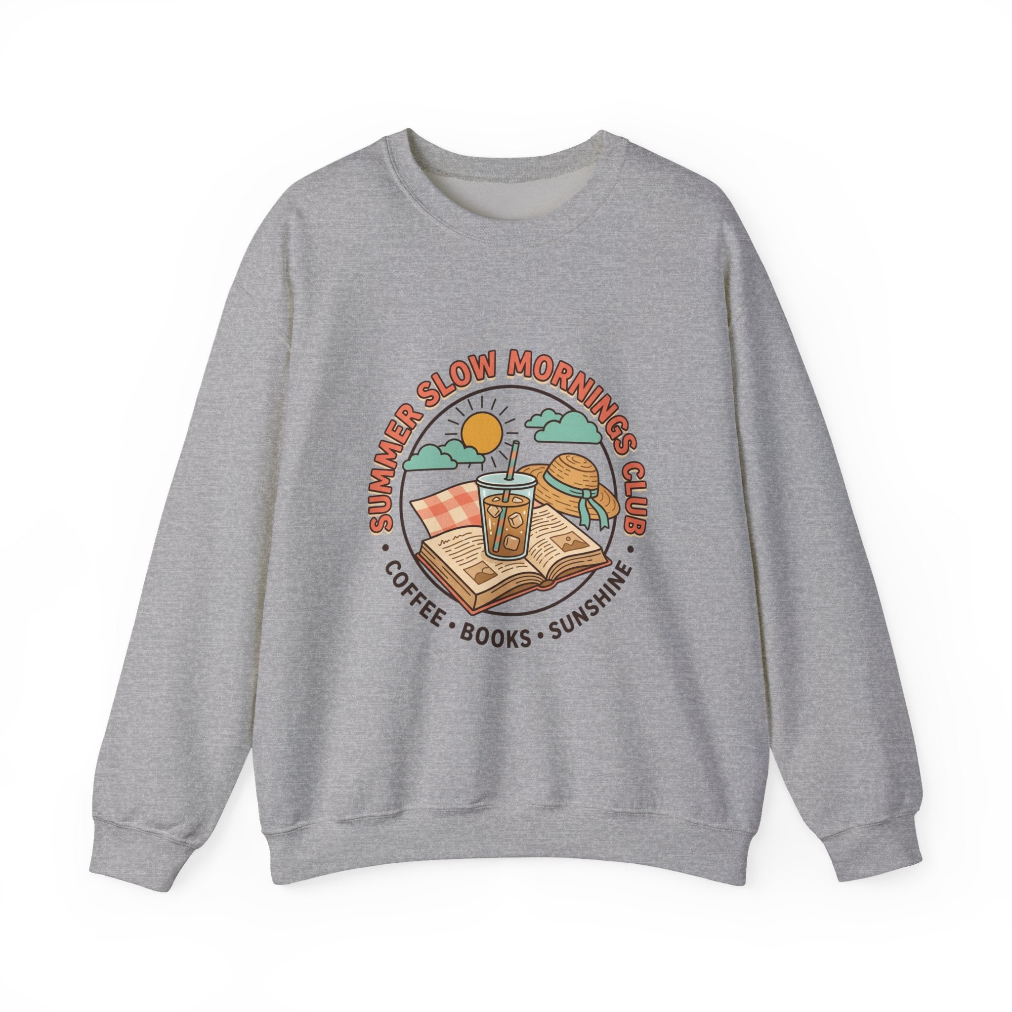 Summer Slow Mornings Crewneck Sweatshirt.