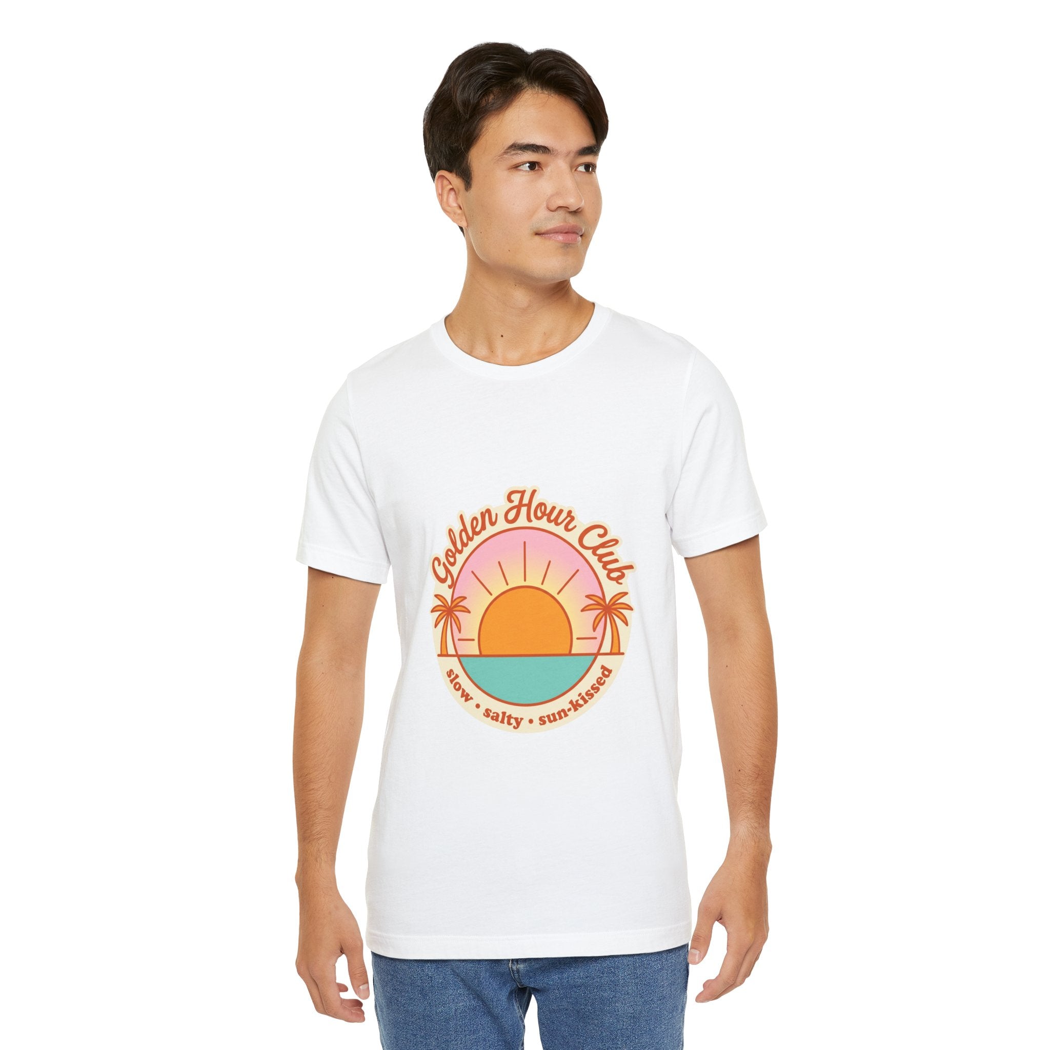Golden Hour Club Tee | summer aesthetic, coastal vibes
