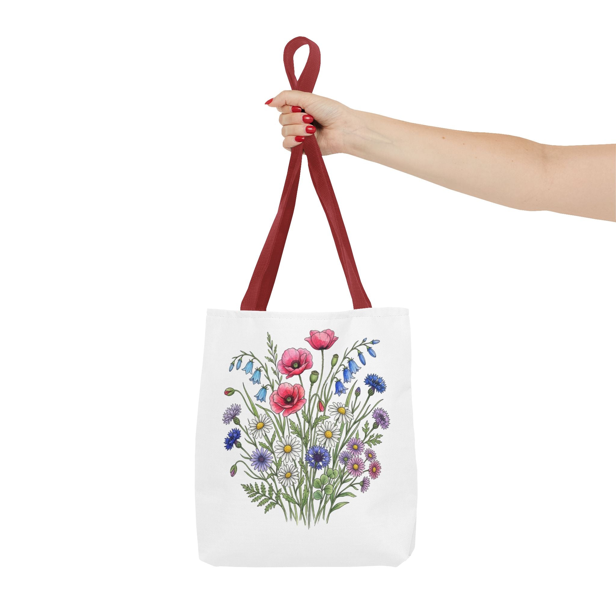 Floral Wildflower tote bag