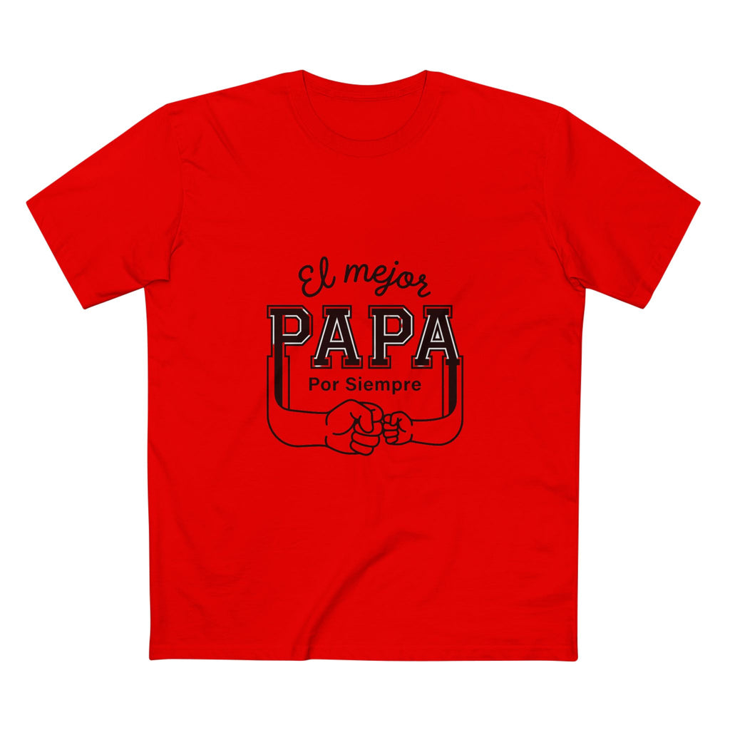 El Mejor Papá Por Siempre" Fist Bump Father's Day Tee