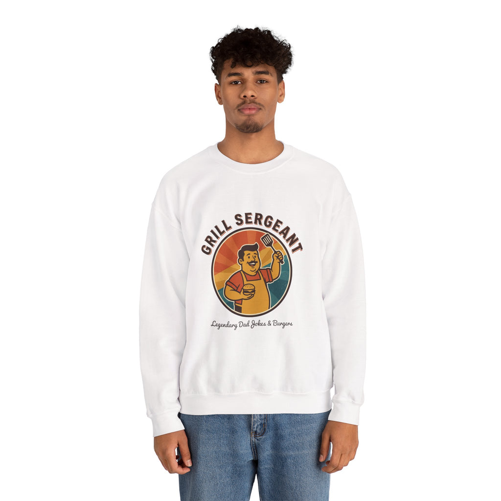 Grill Sergeant Sweatshirt | Father’s Day, Retro Outdoorsy Dad