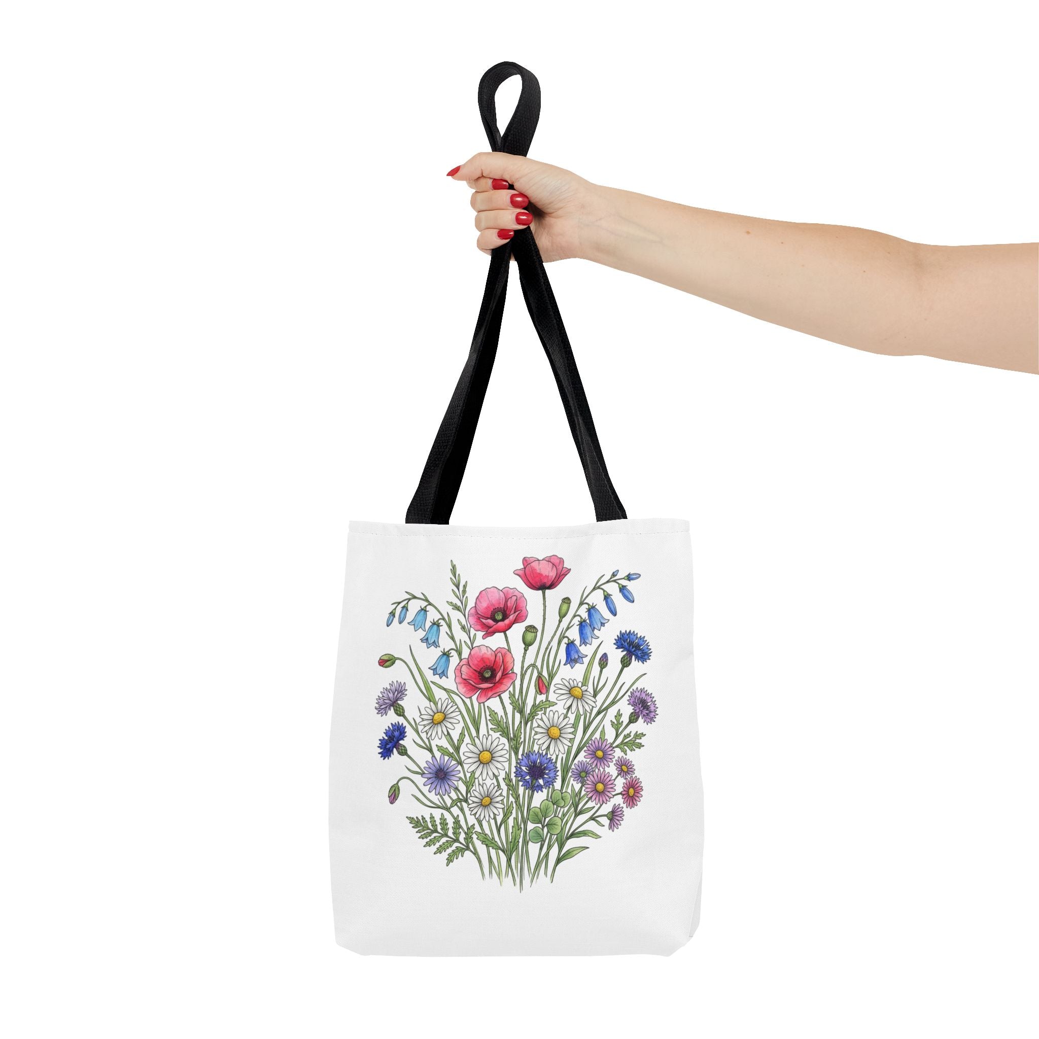 Floral Wildflower tote bag
