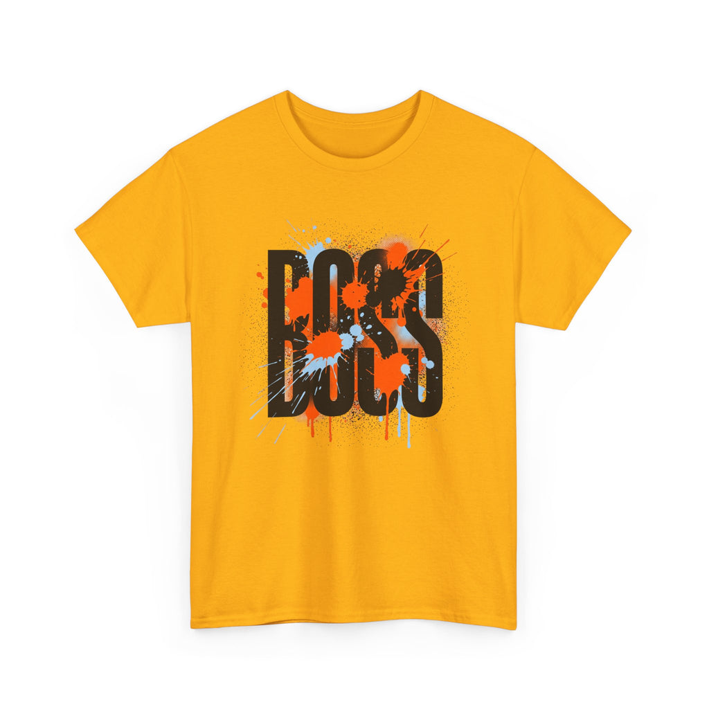 BOSS Graffiti Tee – Street Art Graphic T-Shirt