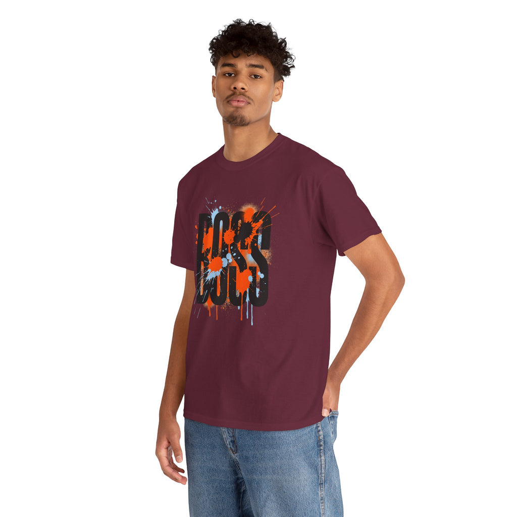 BOSS Graffiti Tee – Street Art Graphic T-Shirt