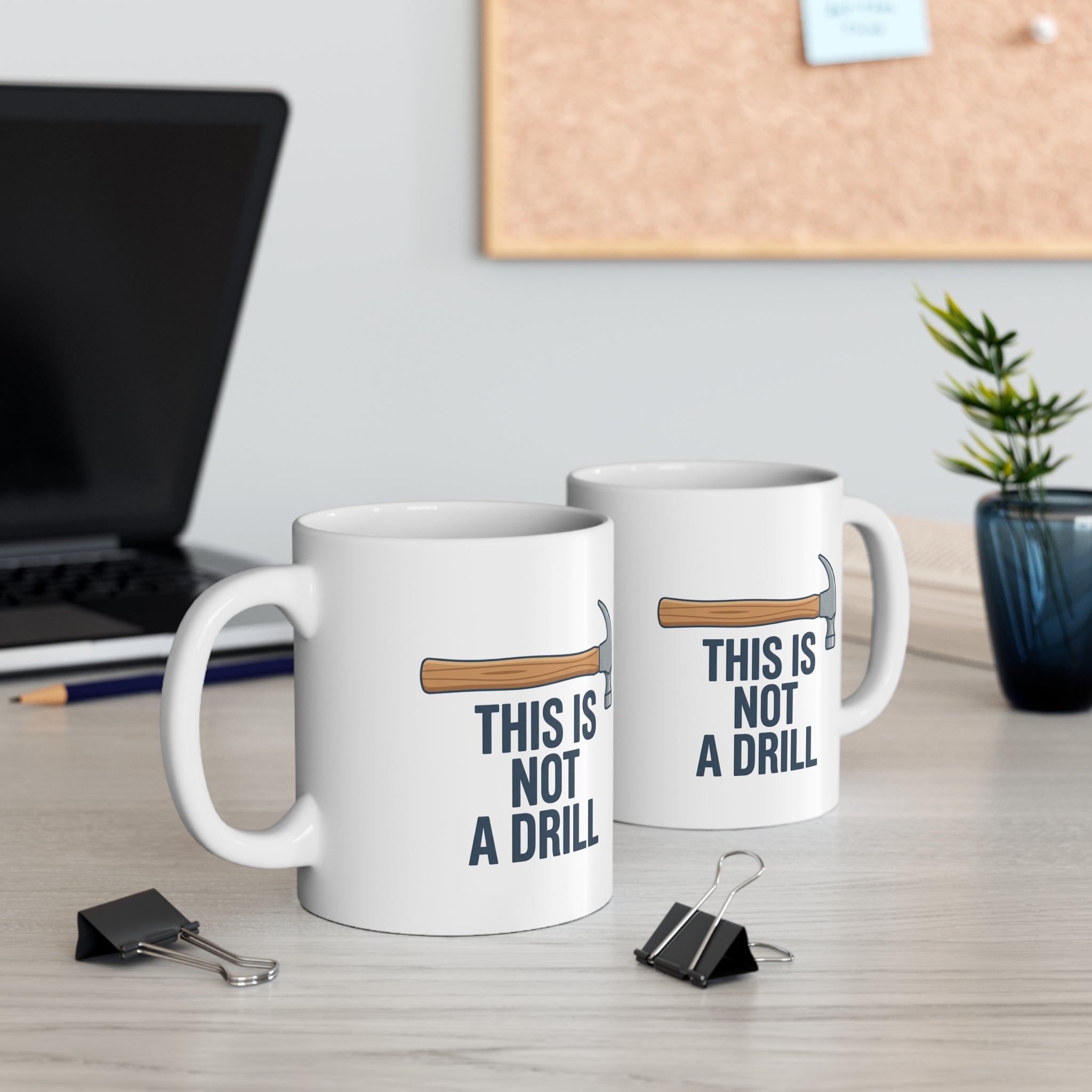 this is not a drill mug