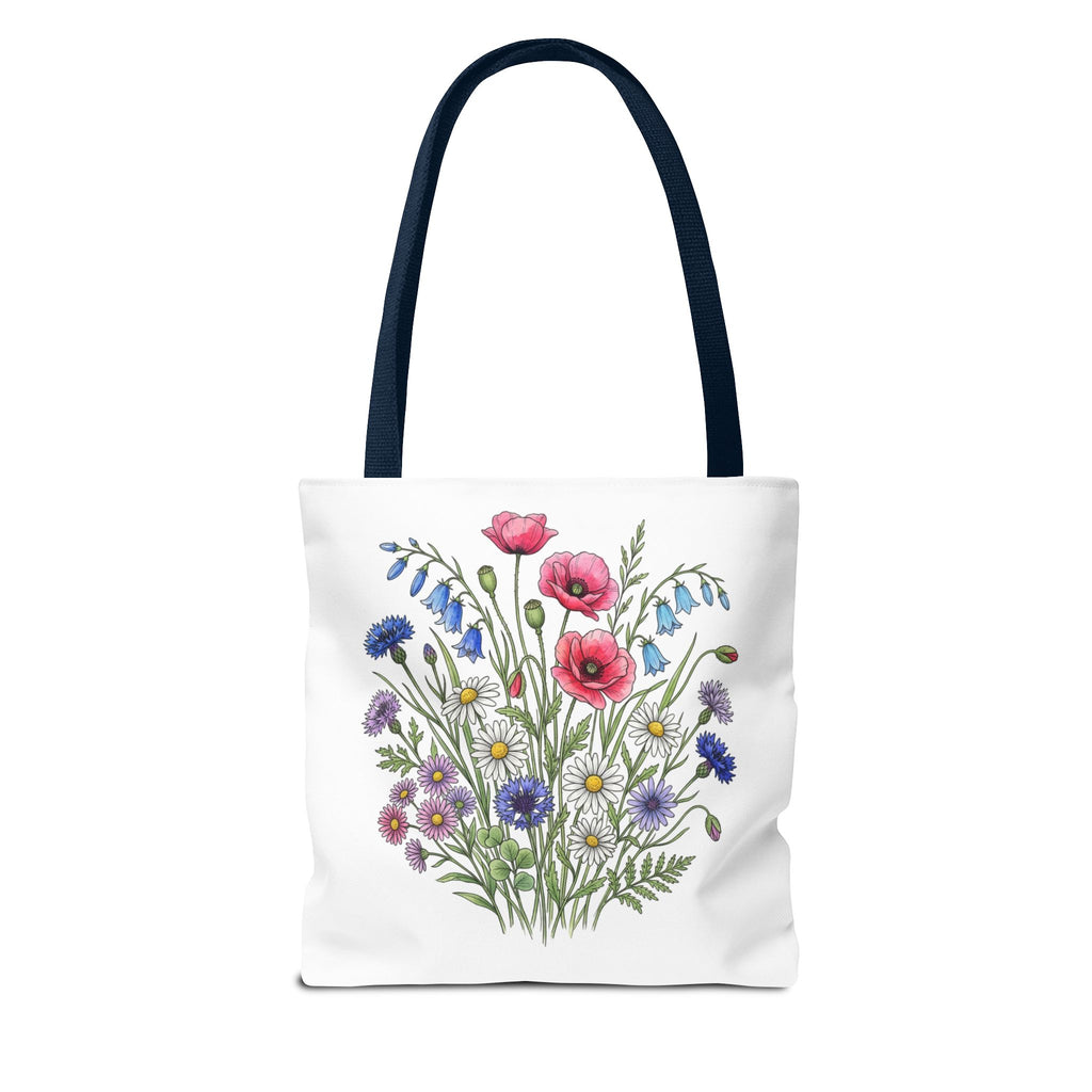 Floral Wildflower tote bag