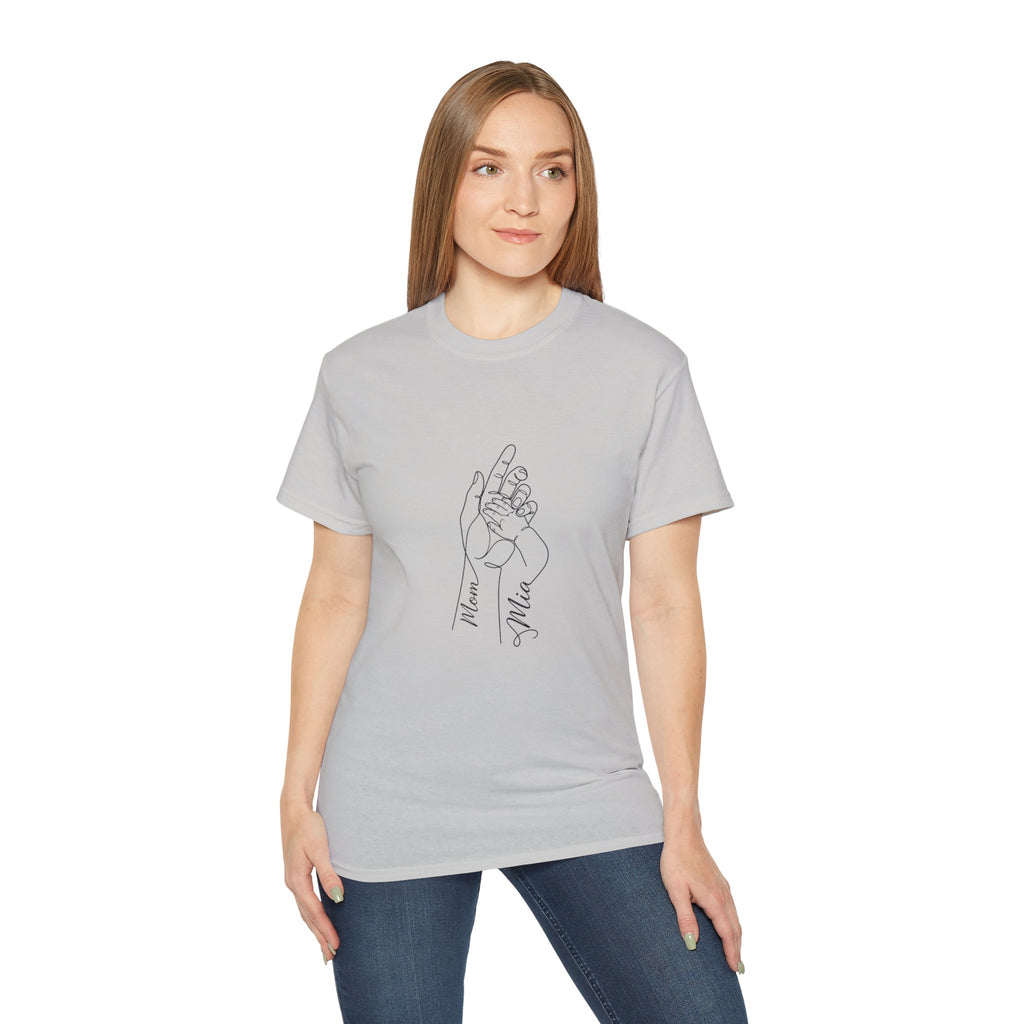 Matching Hands Relaxed Unisex Cotton T‑Shirt