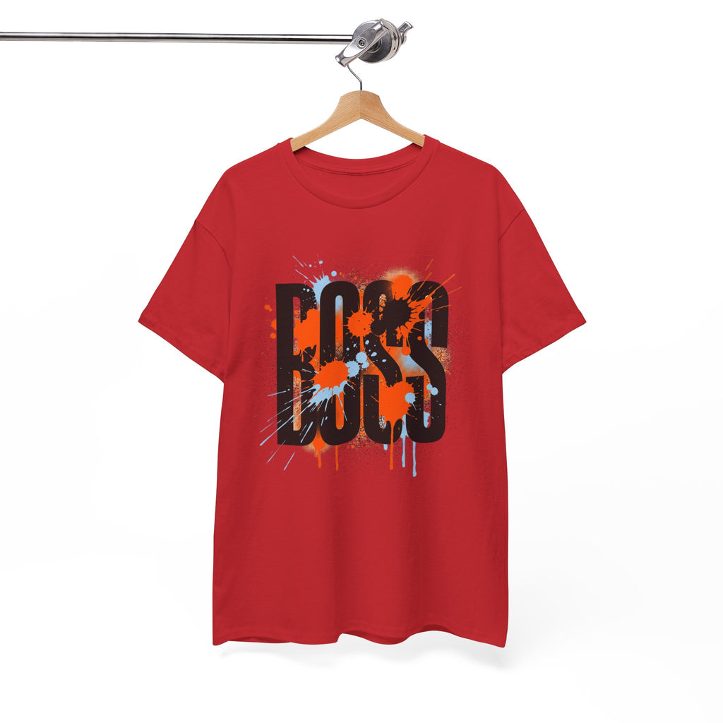 BOSS Graffiti Tee – Street Art Graphic T-Shirt