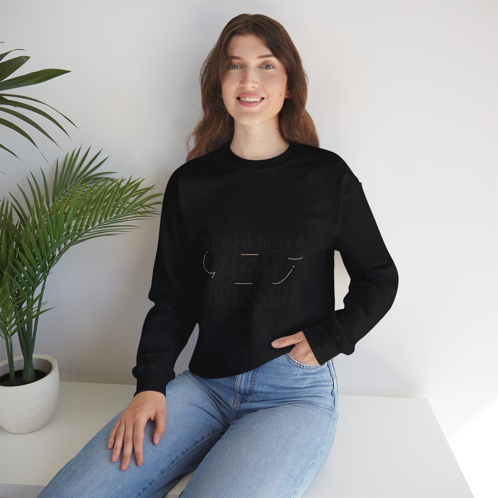 Booked Busy & Best Dressed Sweatshirt | Parisian chic, Boss energy