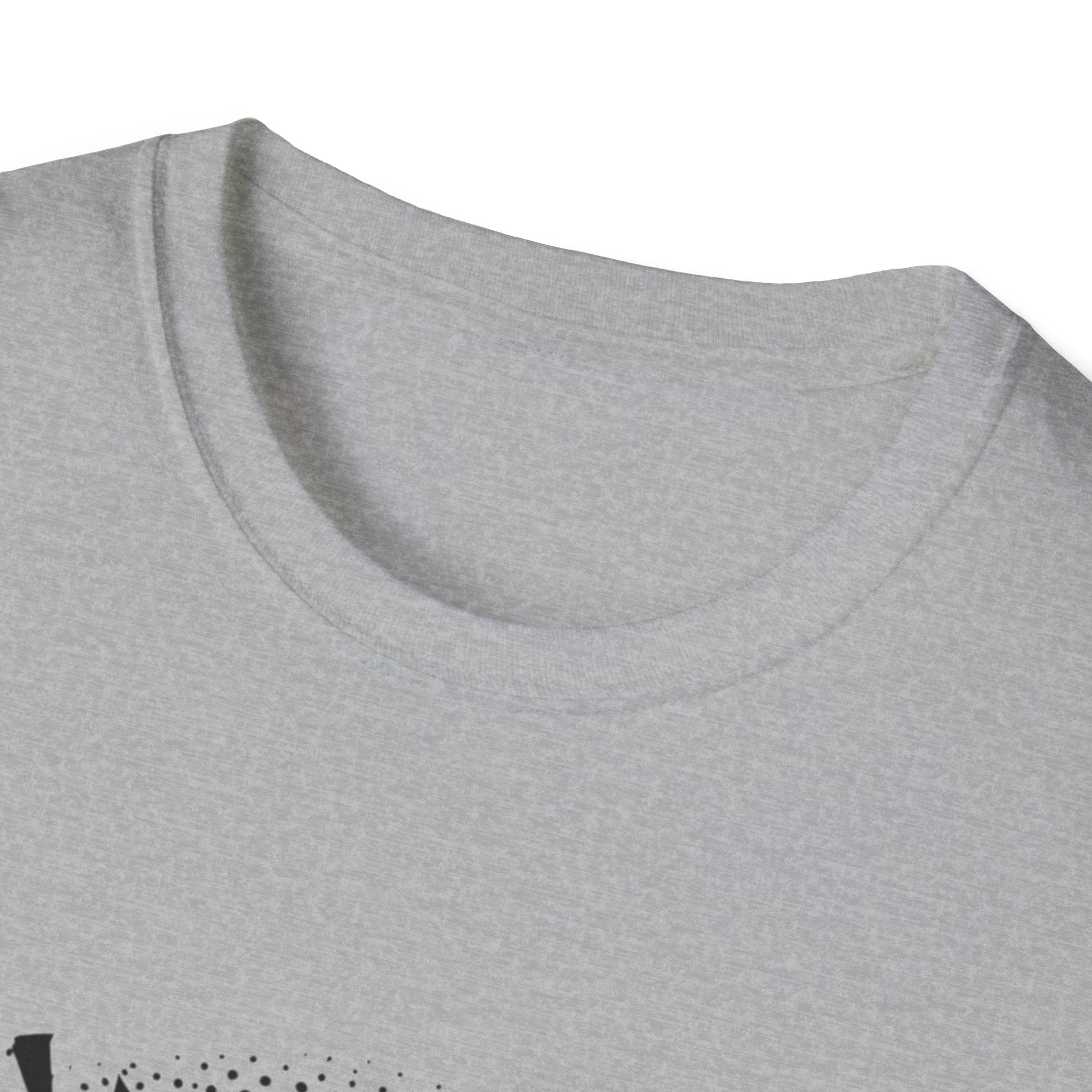 Geometric Christmas Tree Tee — Minimal Holiday T-Shirt