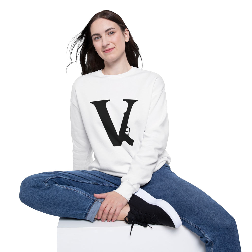 Monogram 'V' Crewneck Sweatshirt