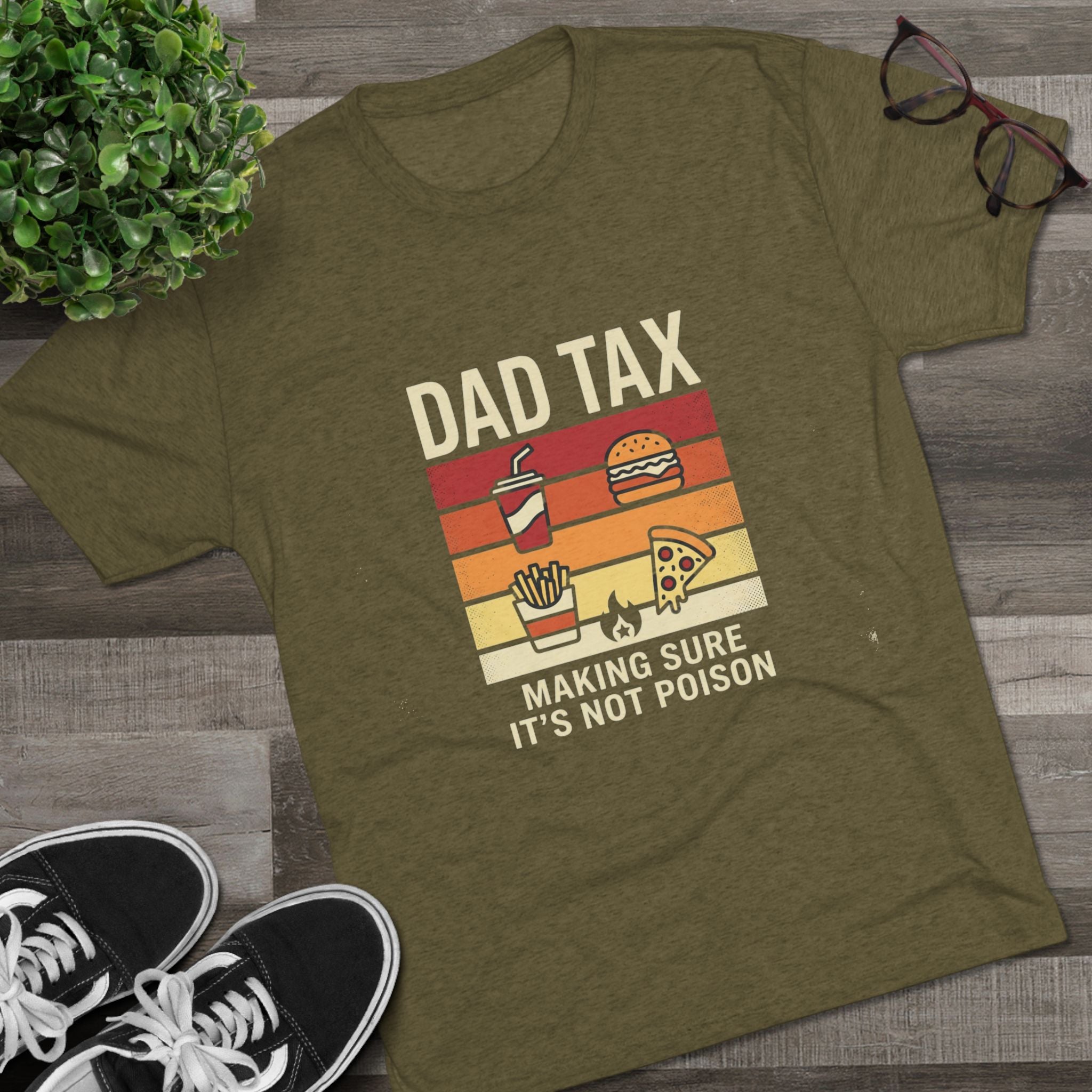Dad Tax T-Shirt – Funny Retro Food Design