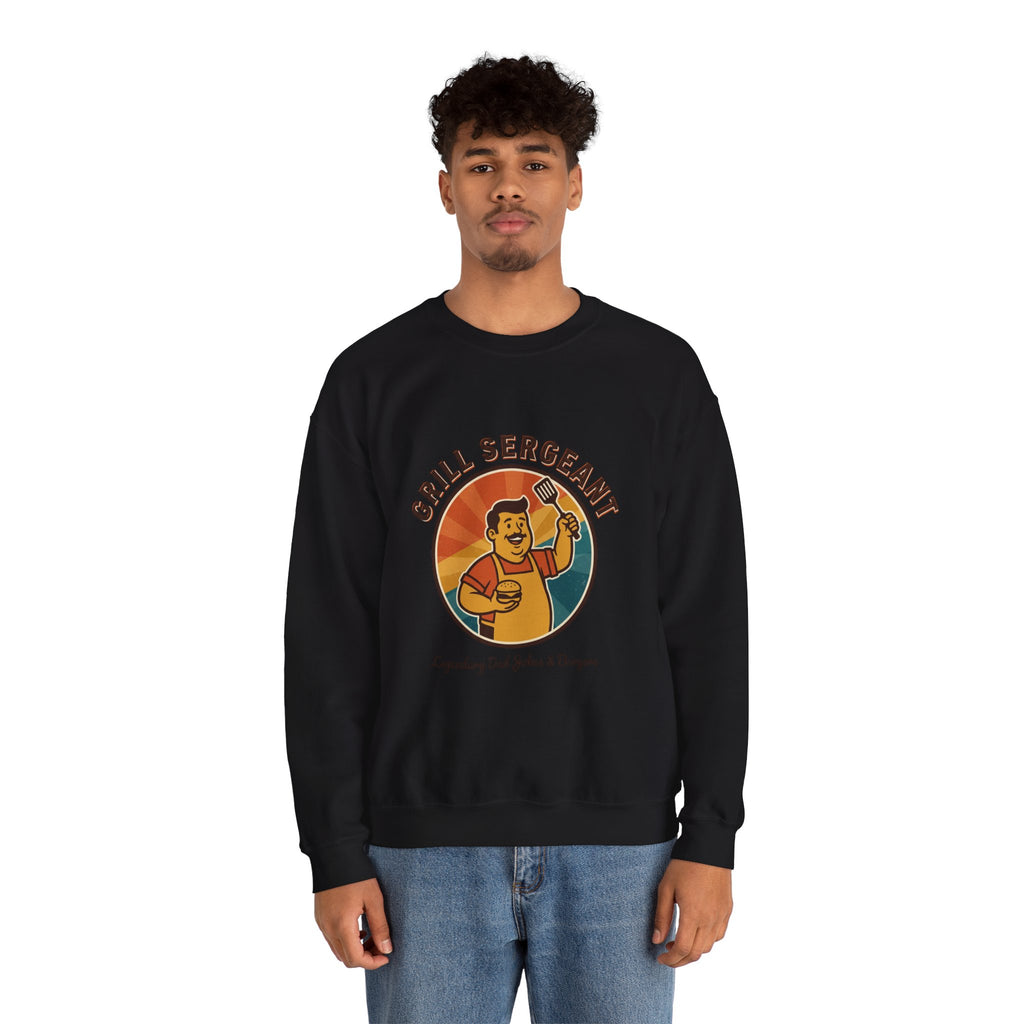 Grill Sergeant Sweatshirt | Father’s Day, Retro Outdoorsy Dad