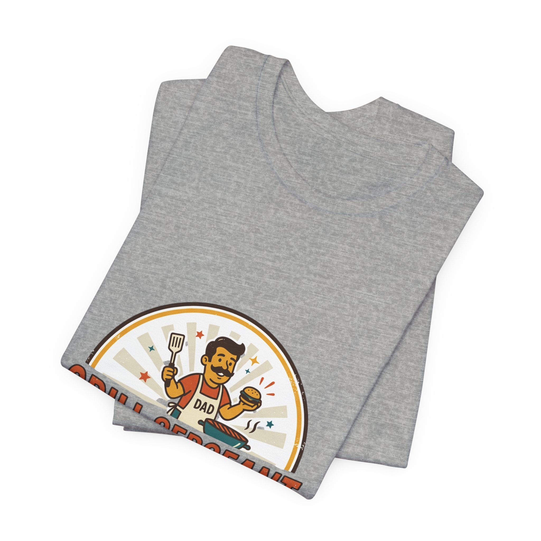 Grill Sergeant T-Shirt | Father’s Day, Retro BBQ Dad Tee