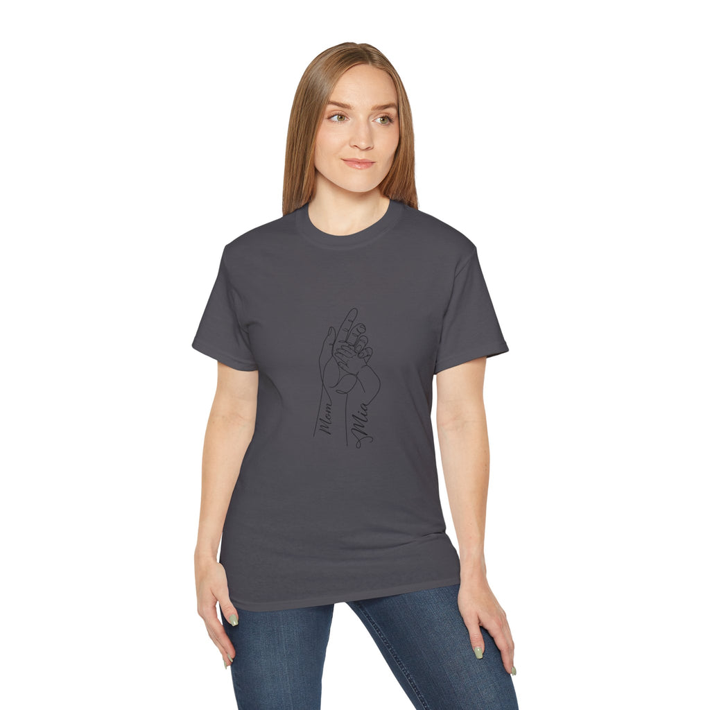 Matching Hands Relaxed Unisex Cotton T‑Shirt