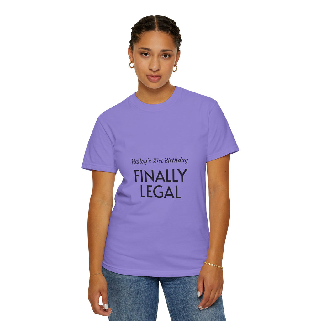Finally Legal 21st Birthday T-Shirt