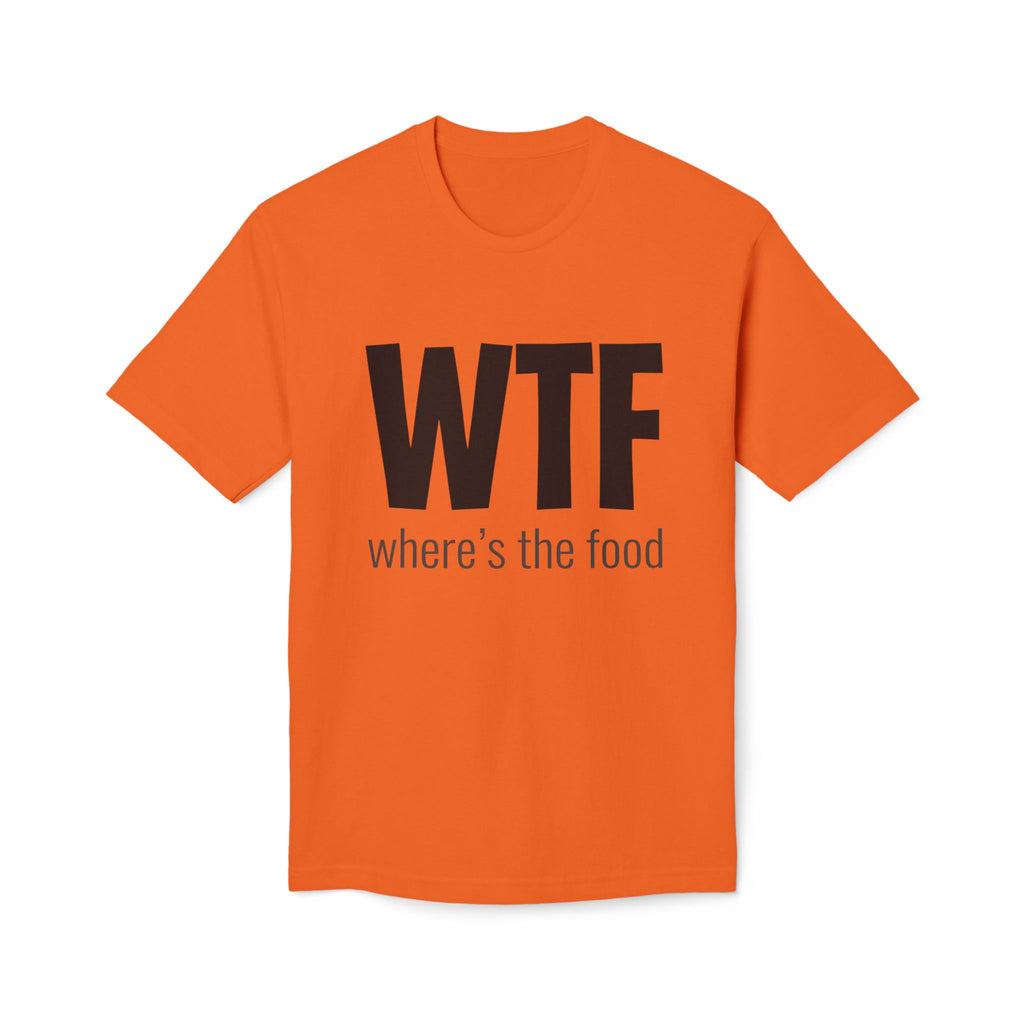 WTF "Where's the Food" Graphic T-Shirt — Funny Foodie Tee