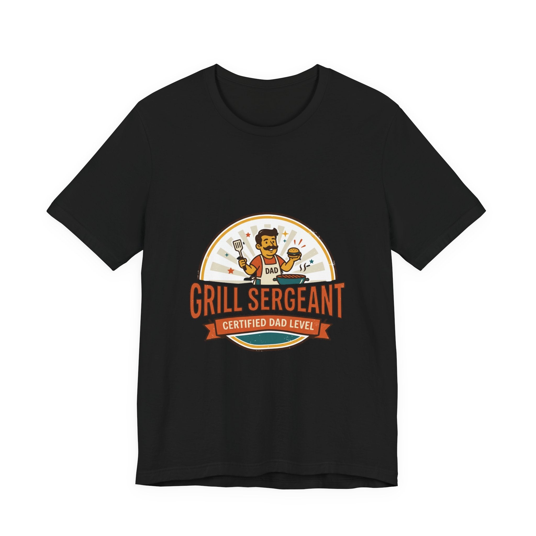 Grill Sergeant T-Shirt | Father’s Day, Retro BBQ Dad Tee