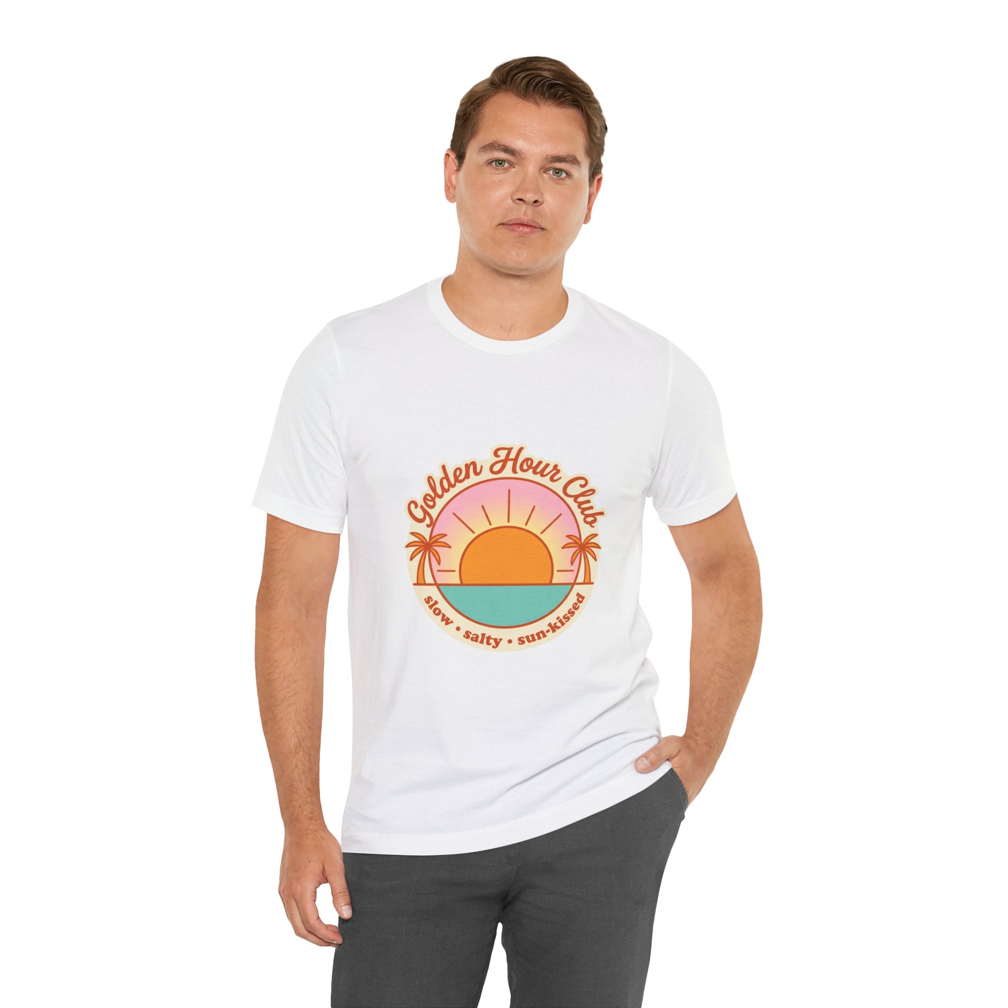 Golden Hour Club Tee | summer aesthetic, coastal vibes