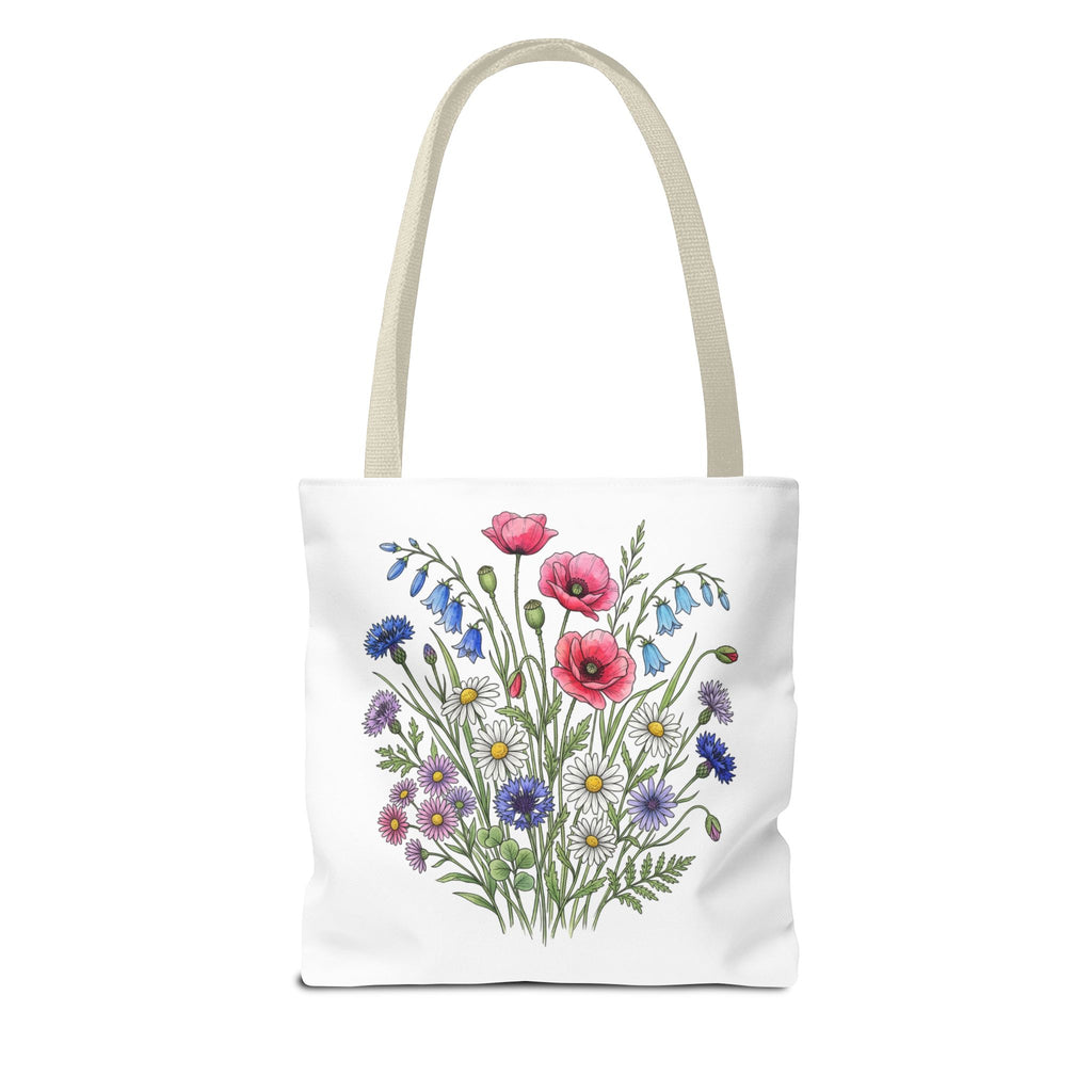 Floral Wildflower tote bag