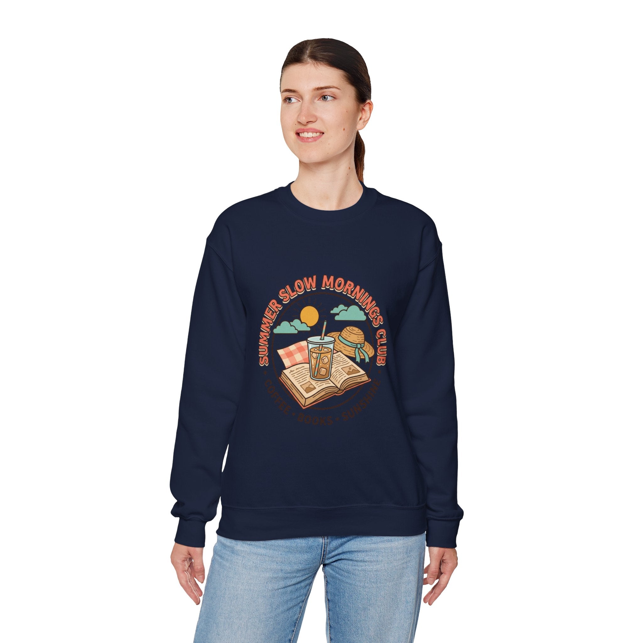 Summer Slow Mornings Crewneck Sweatshirt.