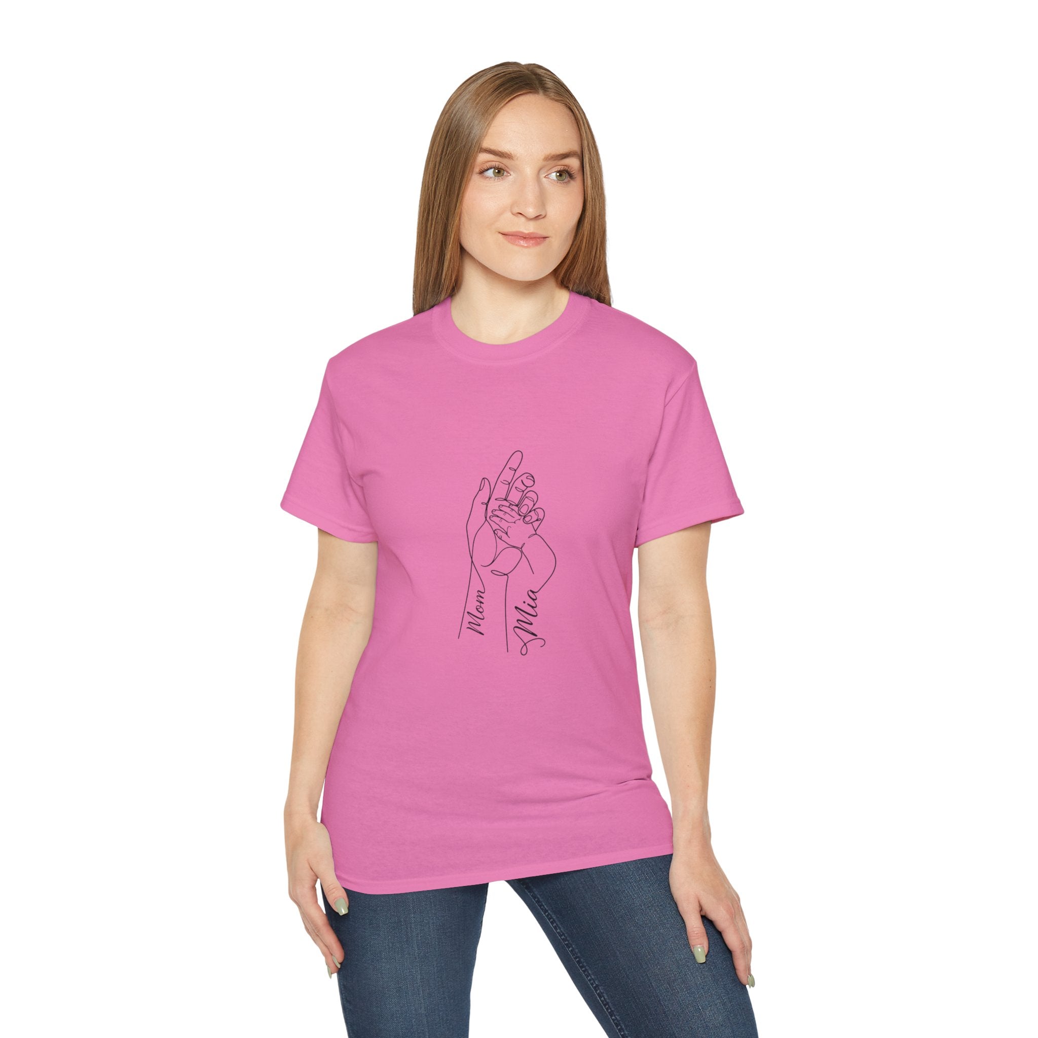 Matching Hands Relaxed Unisex Cotton T‑Shirt