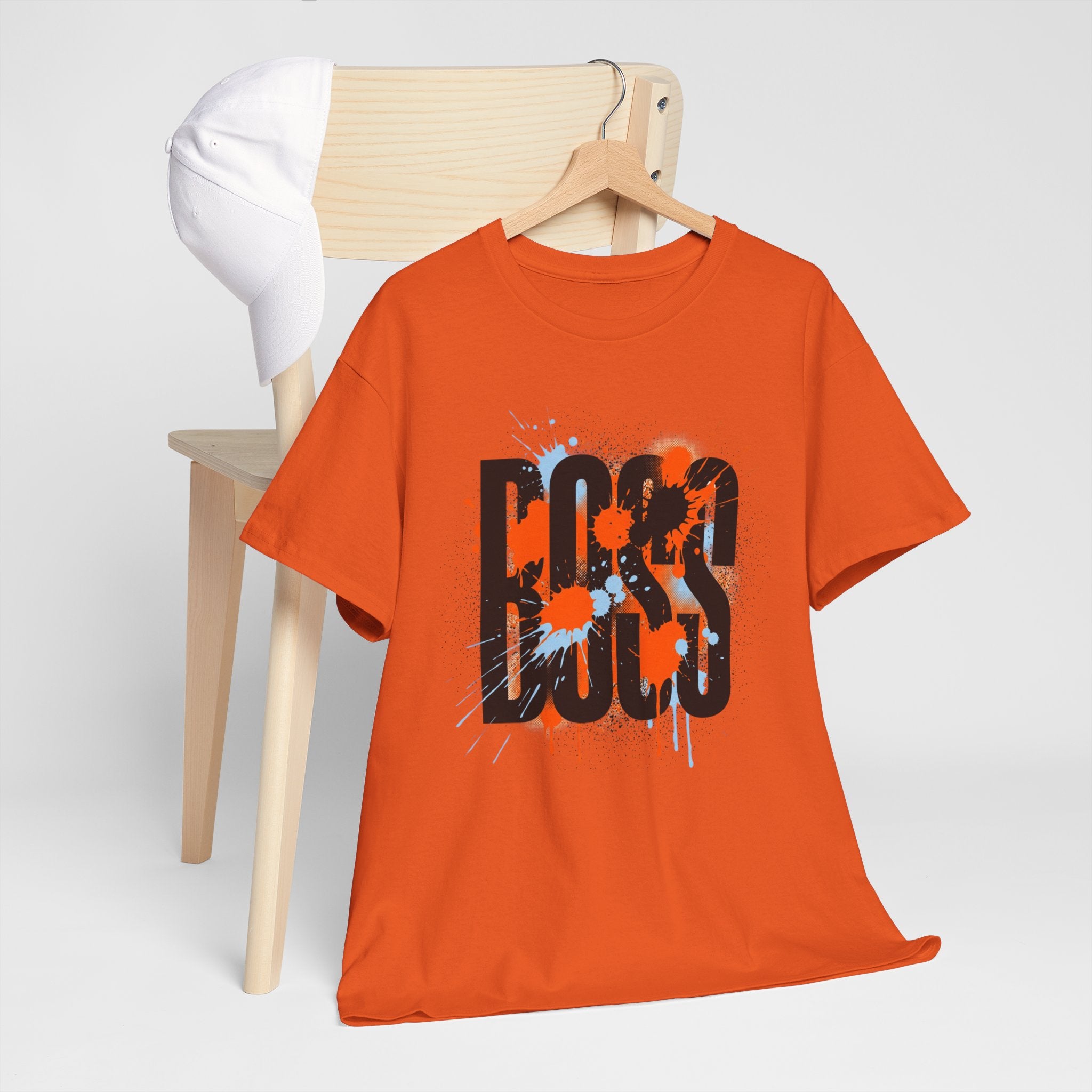 BOSS Graffiti Tee – Street Art Graphic T-Shirt