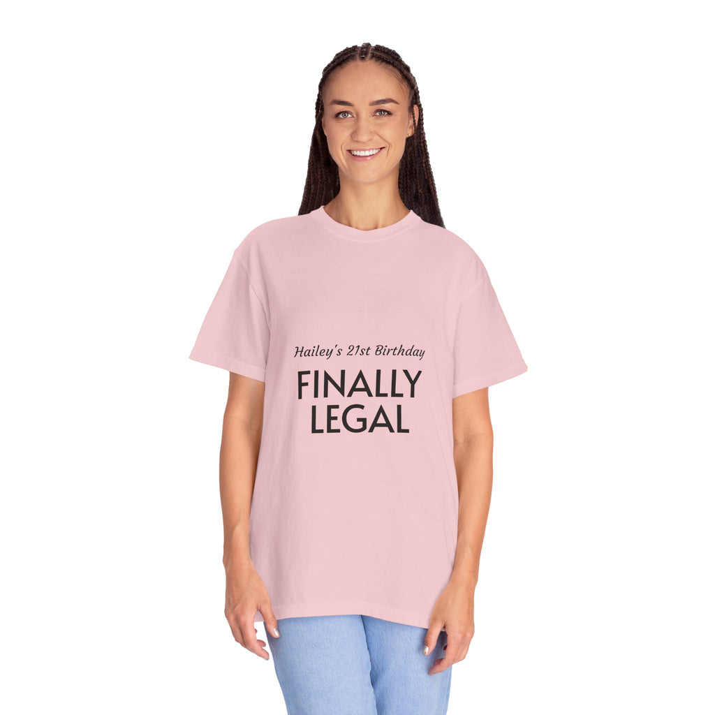 Finally Legal 21st Birthday T-Shirt