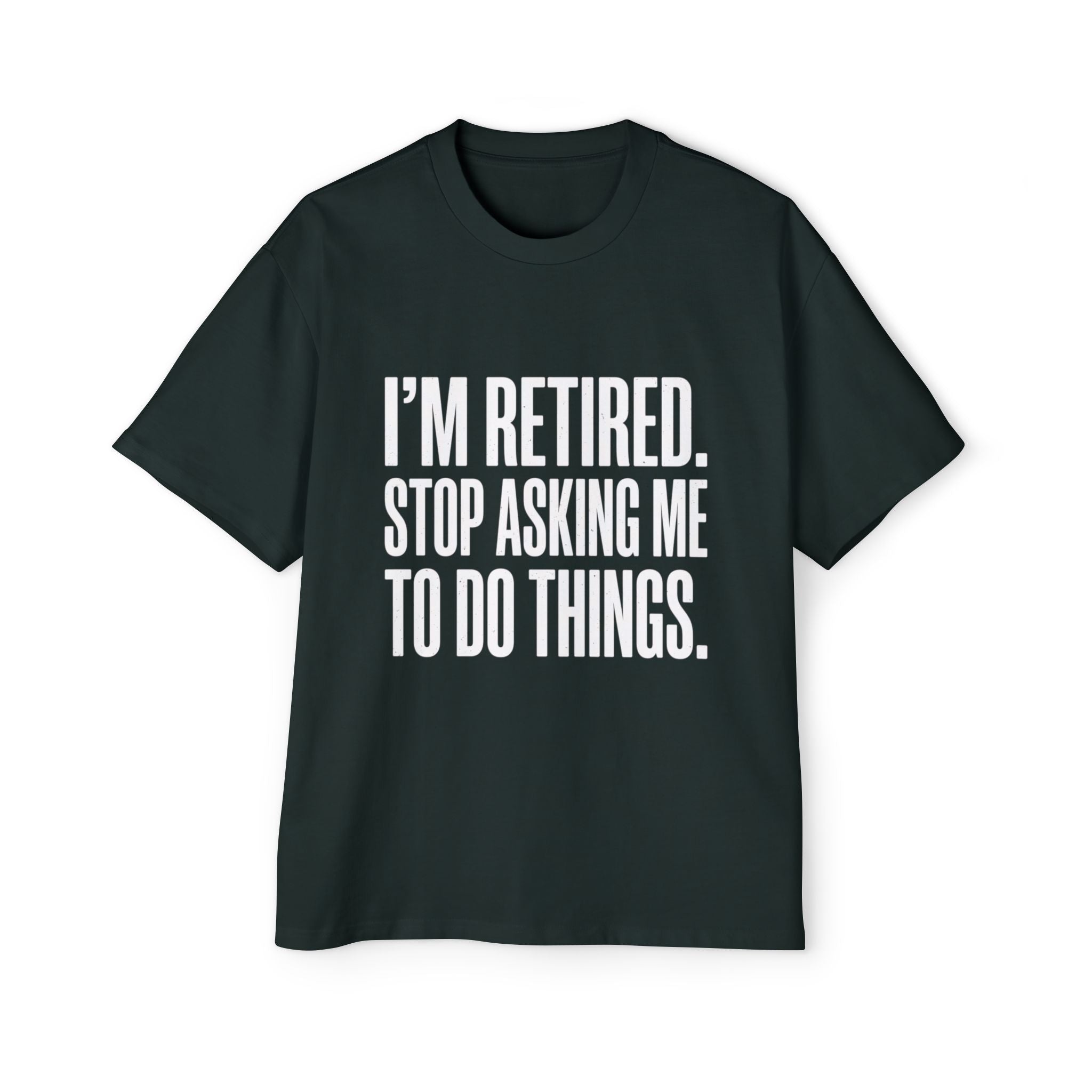 Retired Oversized Cotton T-Shirt