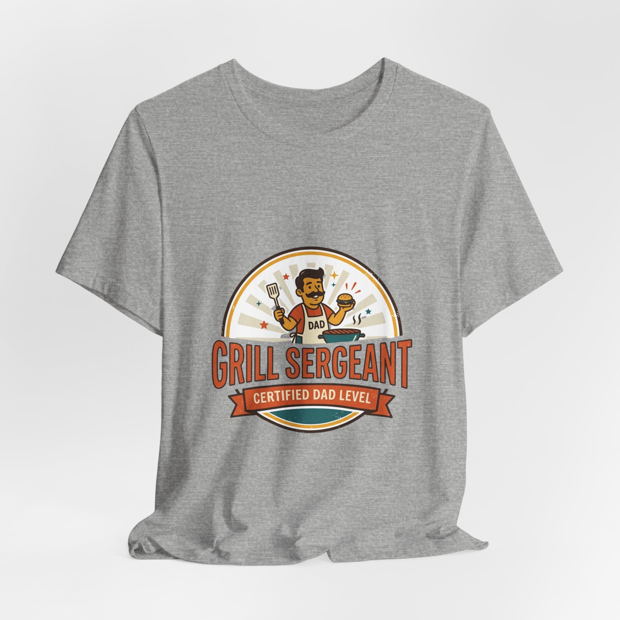Grill Sergeant T-Shirt | Father’s Day, Retro BBQ Dad Tee