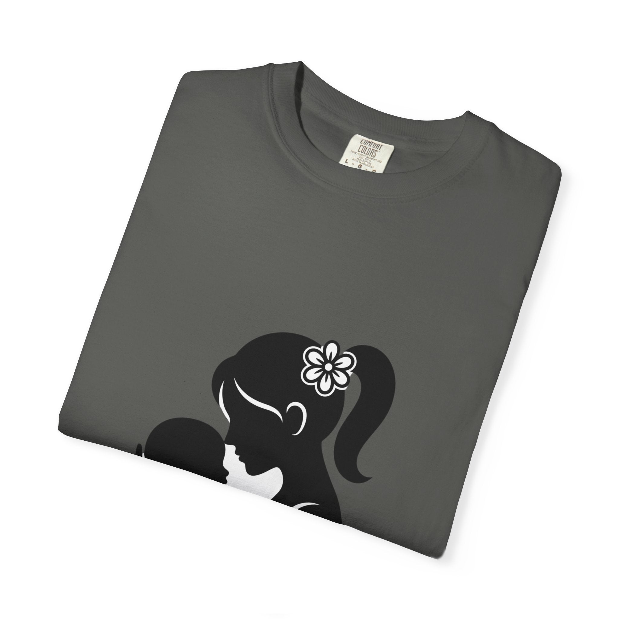 Mom and Baby Silhouette T-Shirt — Nursing & New Mom Gift