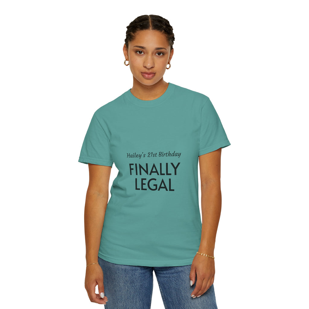 Finally Legal 21st Birthday T-Shirt