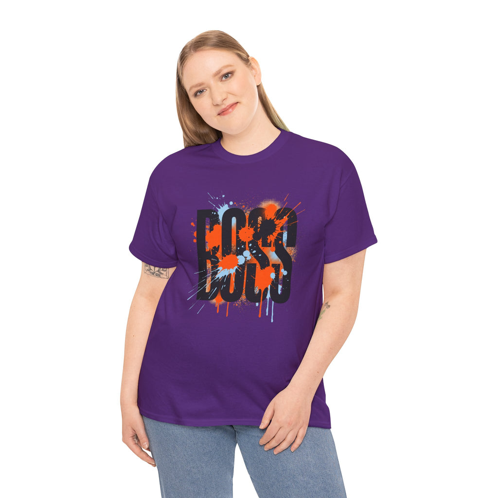 BOSS Graffiti Tee – Street Art Graphic T-Shirt